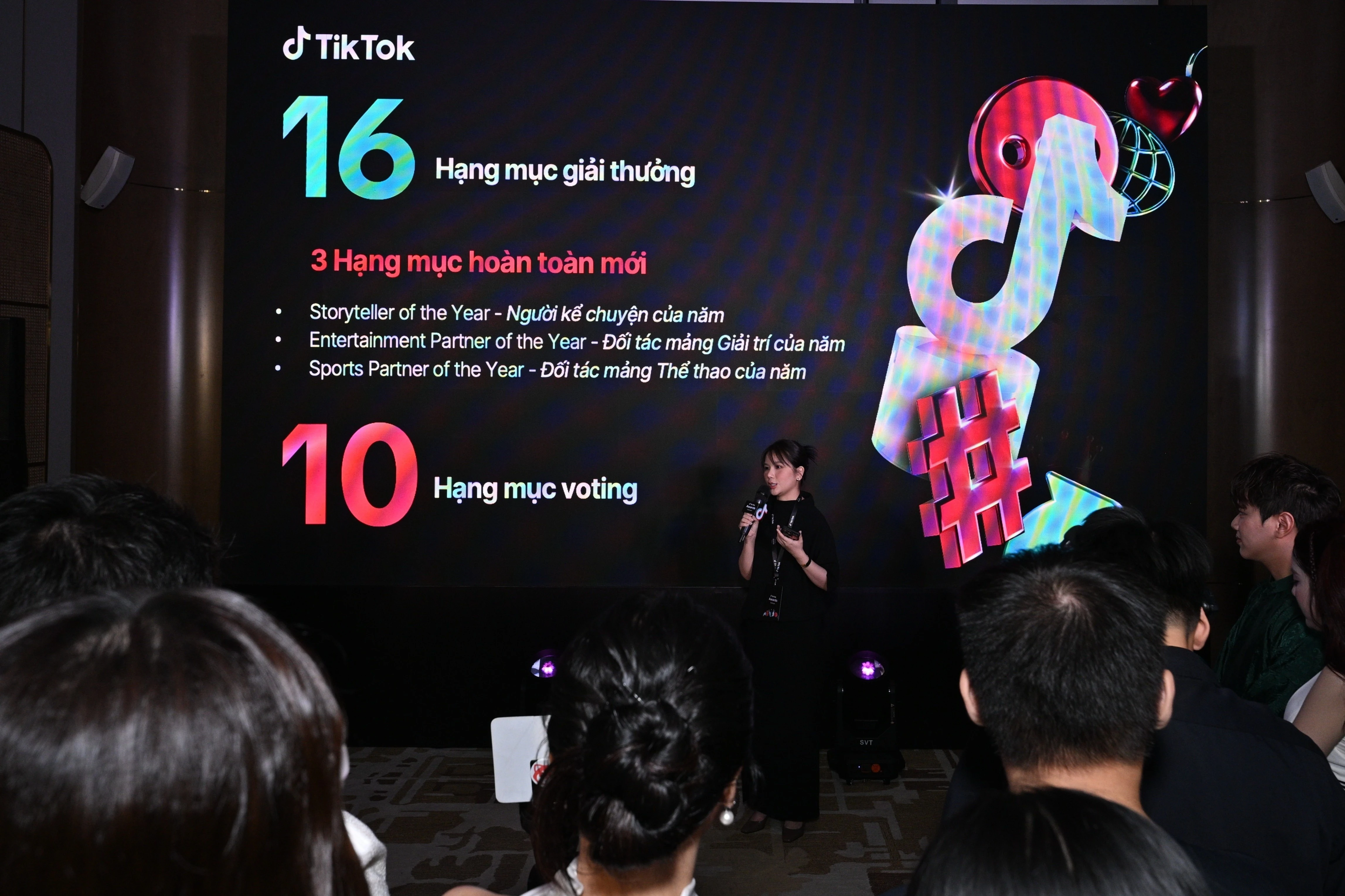 TikTok Awards Viet Nam 2025,  le trao giai TikTok,  nha sang tao TikTok,  ky nguyen sang tao, TikTok Awards anh 1