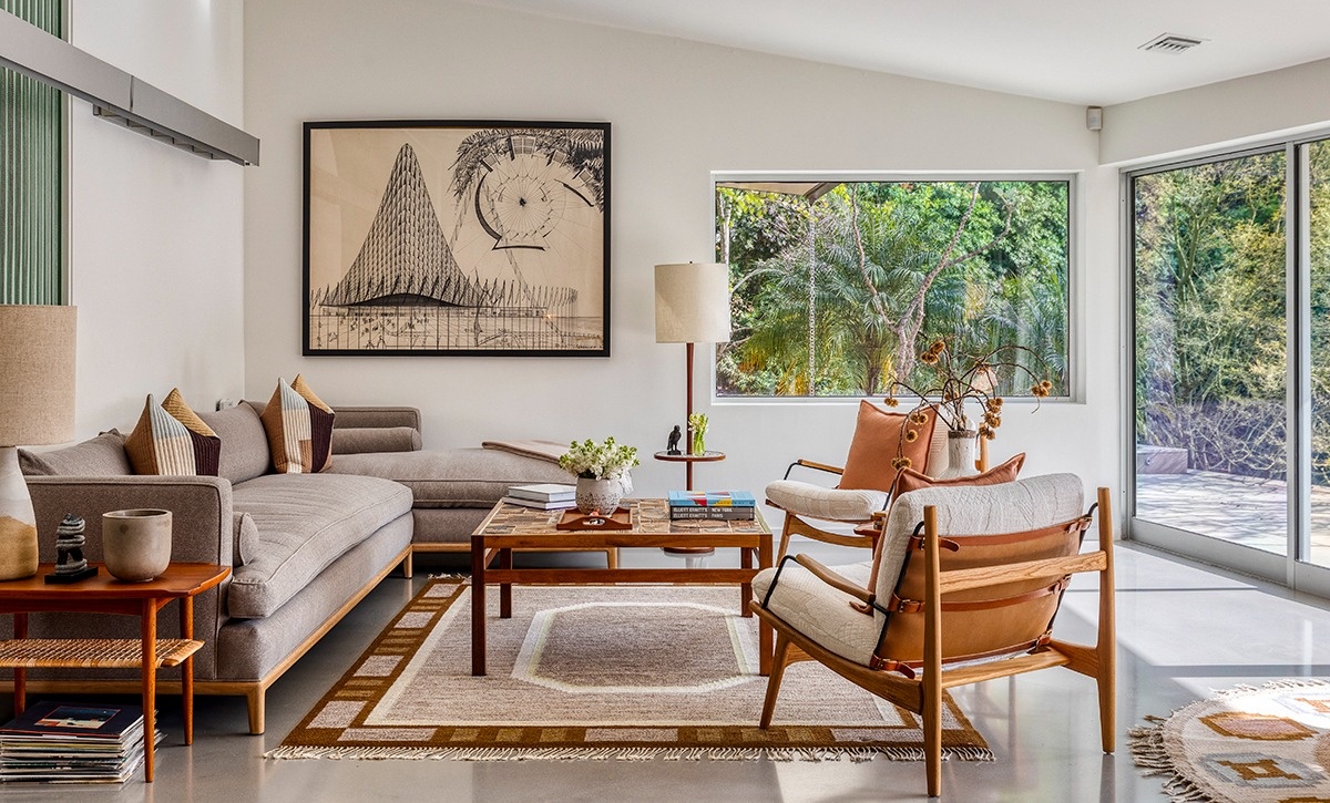 Lily Collins nha,  Emily in Paris nha,  Case Study House 10,  biet thu Pasadena,  bat dong san Hollywood anh 3