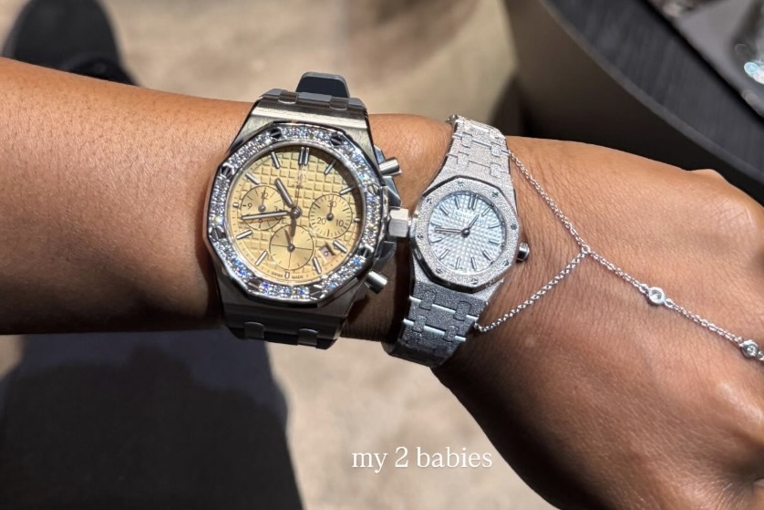 Simone Biles dong ho,  Audemars Piguet Simone Biles,  dong ho Simone Biles,  the duc dung cu,  dong ho Royal Oak anh 4