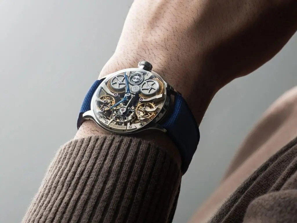 dong ho,  on wrist,  Dubai Watch Week,  mat so,  Lederer,  'Mat so bien mat' anh 3