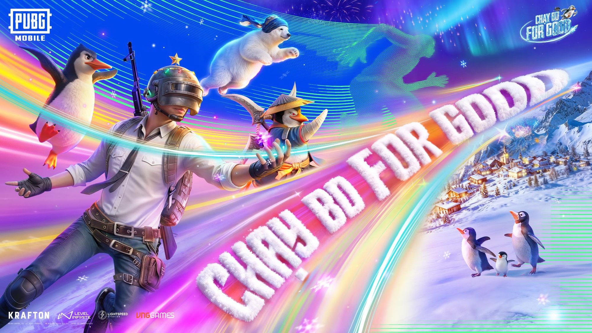 Chay Bo For Good,  PUBG MOBILE,  UpRace anh 1