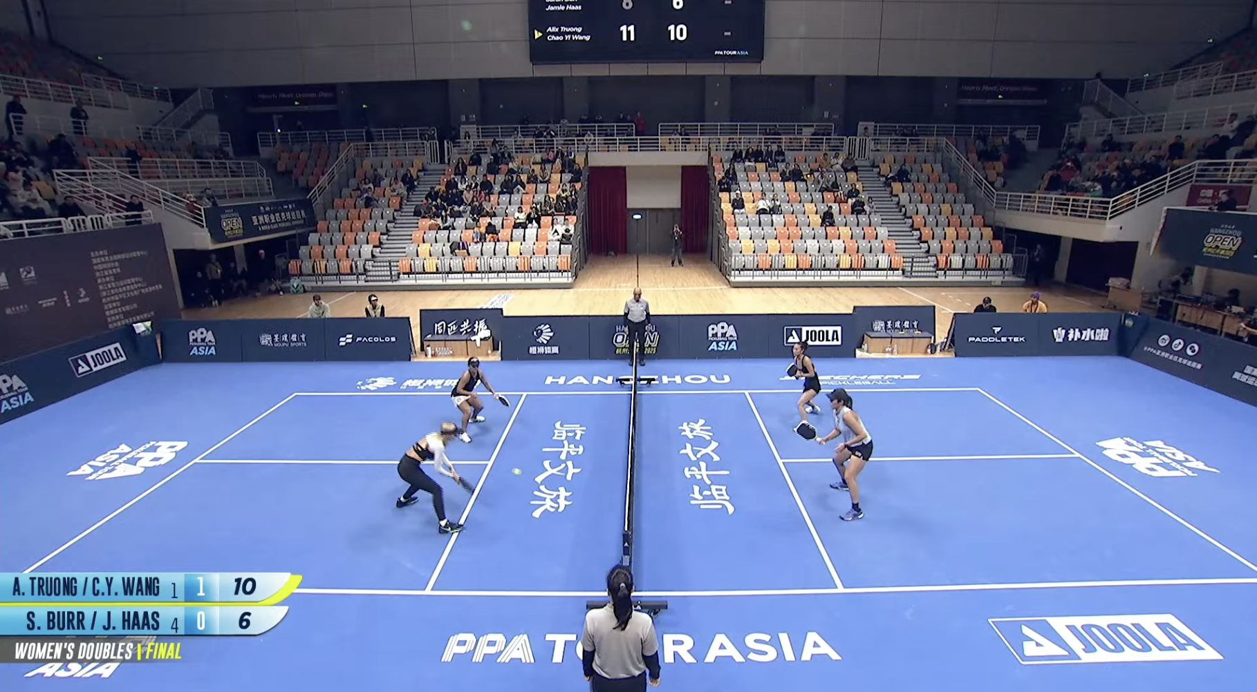 pickleball,  HCV,  Nang tho,  Alix Truong,  Chao Yi Wang,  PPA,  PPA Tour Asia anh 2