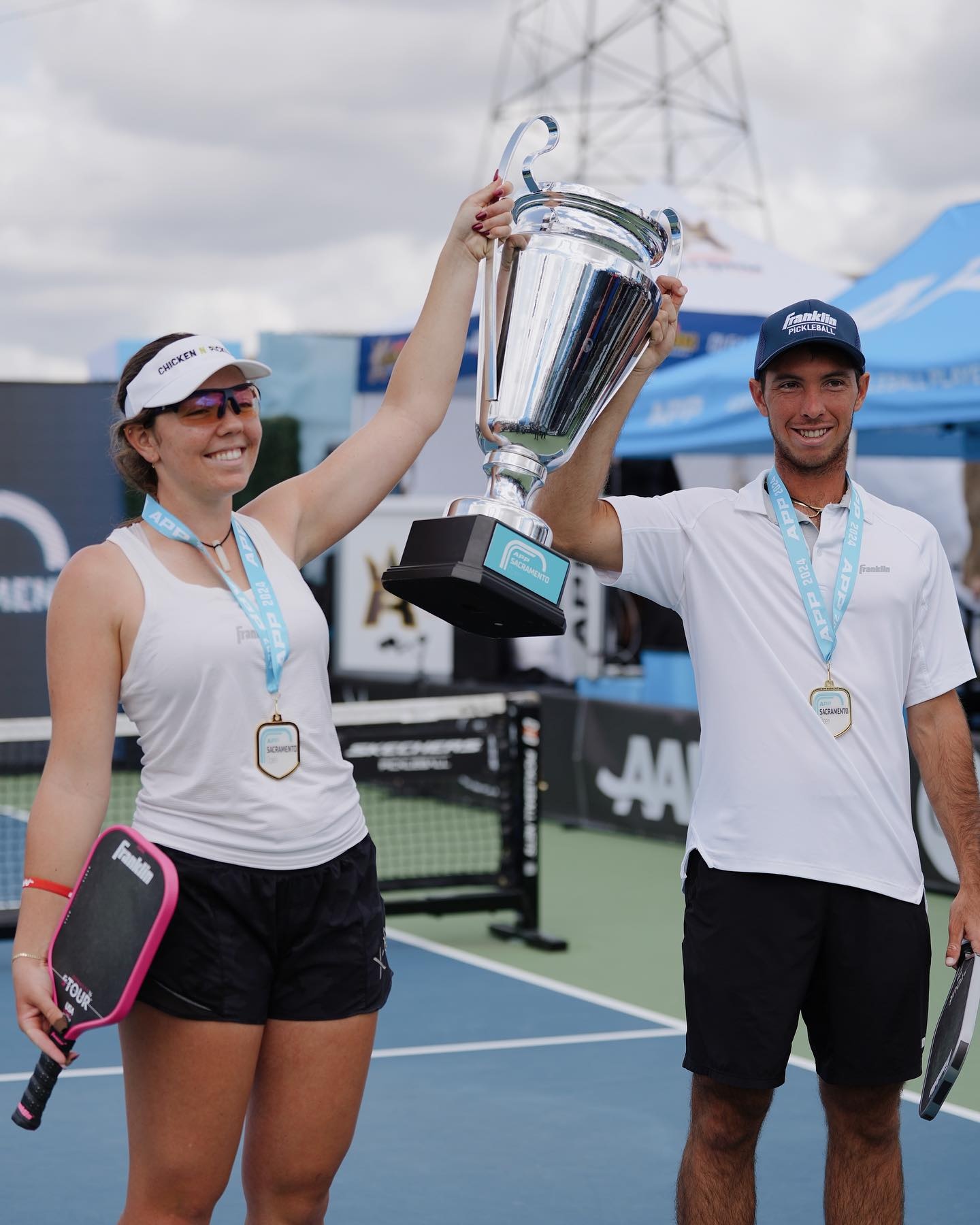 pickleball,  Nang tho,  mac dep,  Jorja Johnson,  JW Johnson anh 16