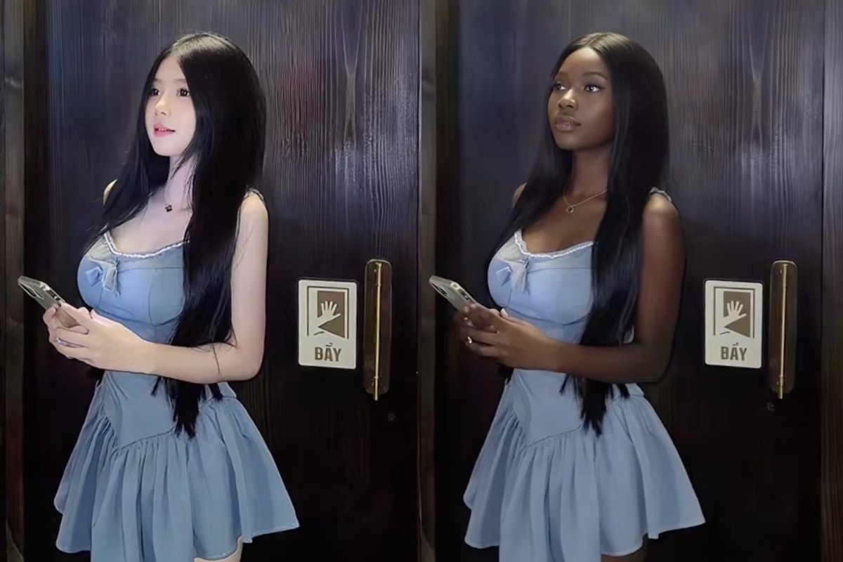 Trao luu TikTok doi mau da den 'hung bao' chi trich hinh anh