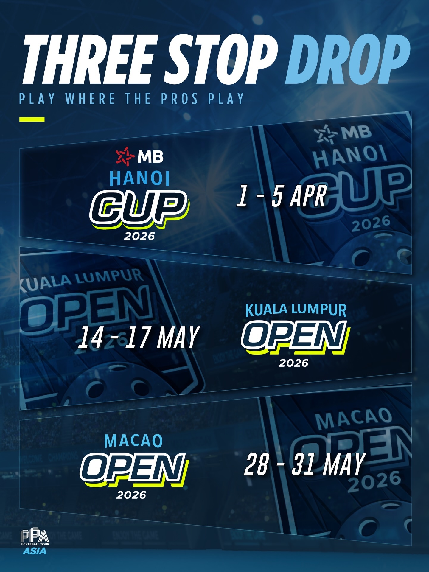 Ha Noi,  PPA,  thu do,  PPA Tour Asia 2026,  Hanoi Cup anh 1