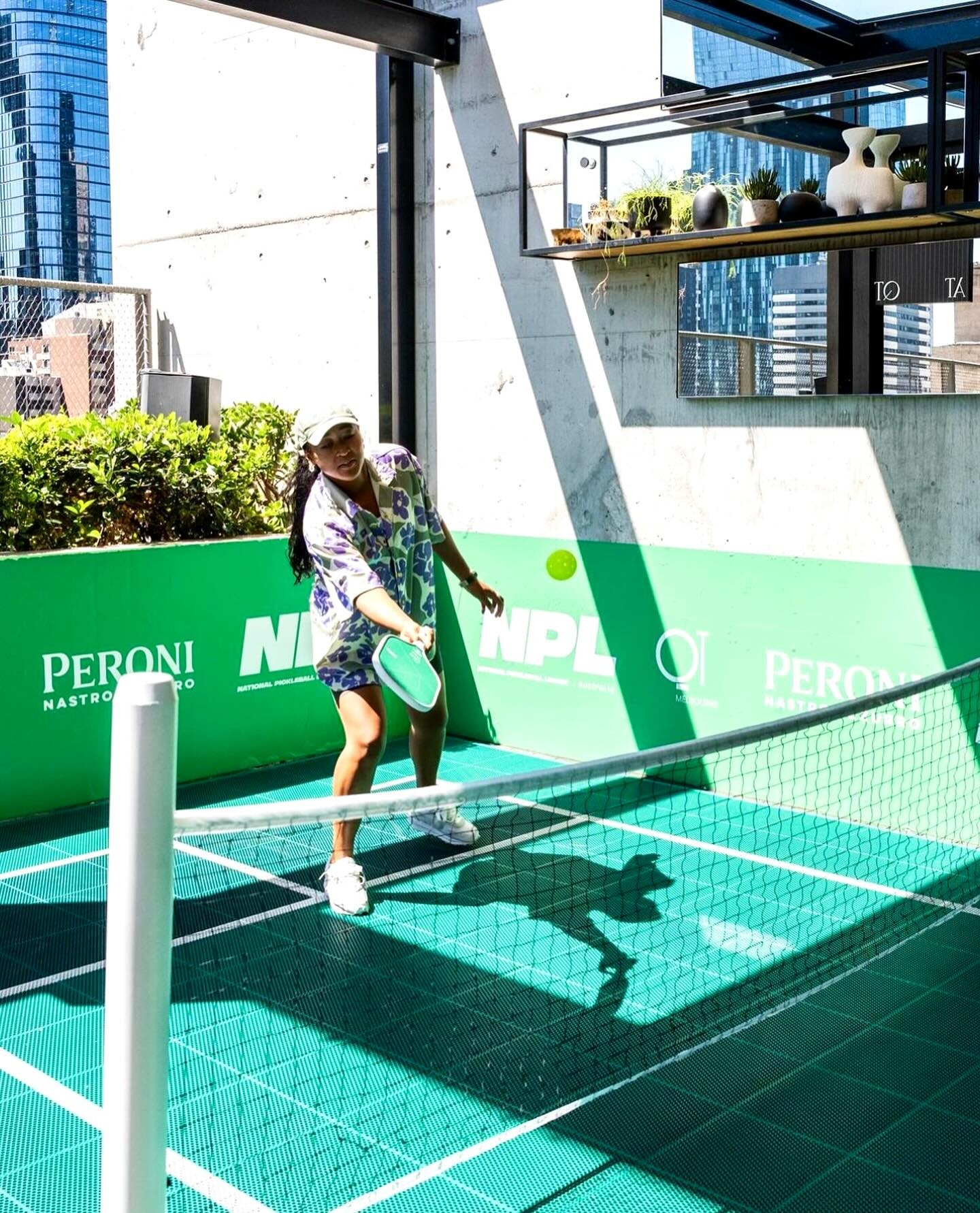 pickleball,  tennis,  Naomi Osaka,  Jannik Sinner,  Andre Agassi,  Steffi Graf, anh 1