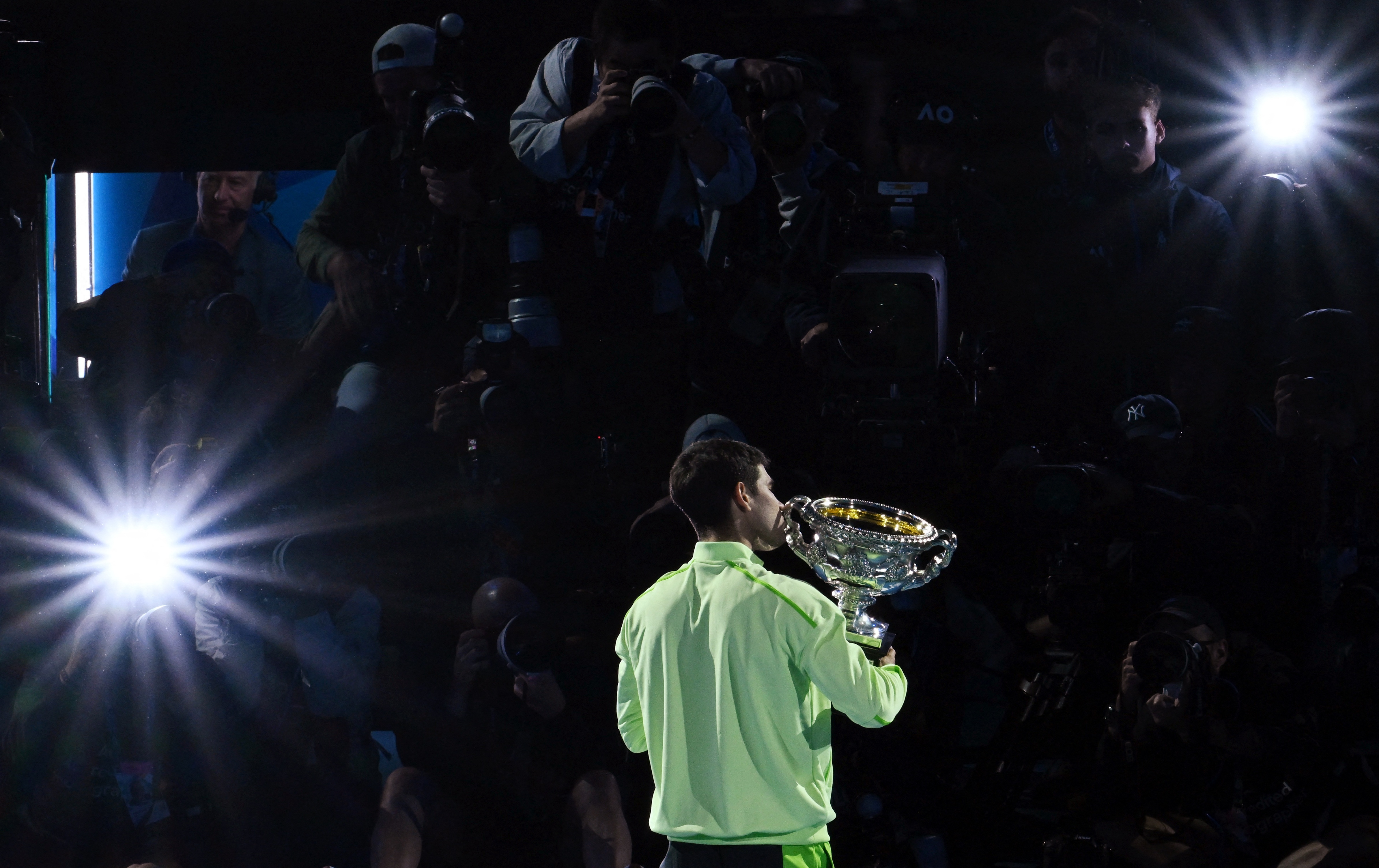 Rolex,  dong ho,  Carlos Alcaraz,  Australian Open anh 7