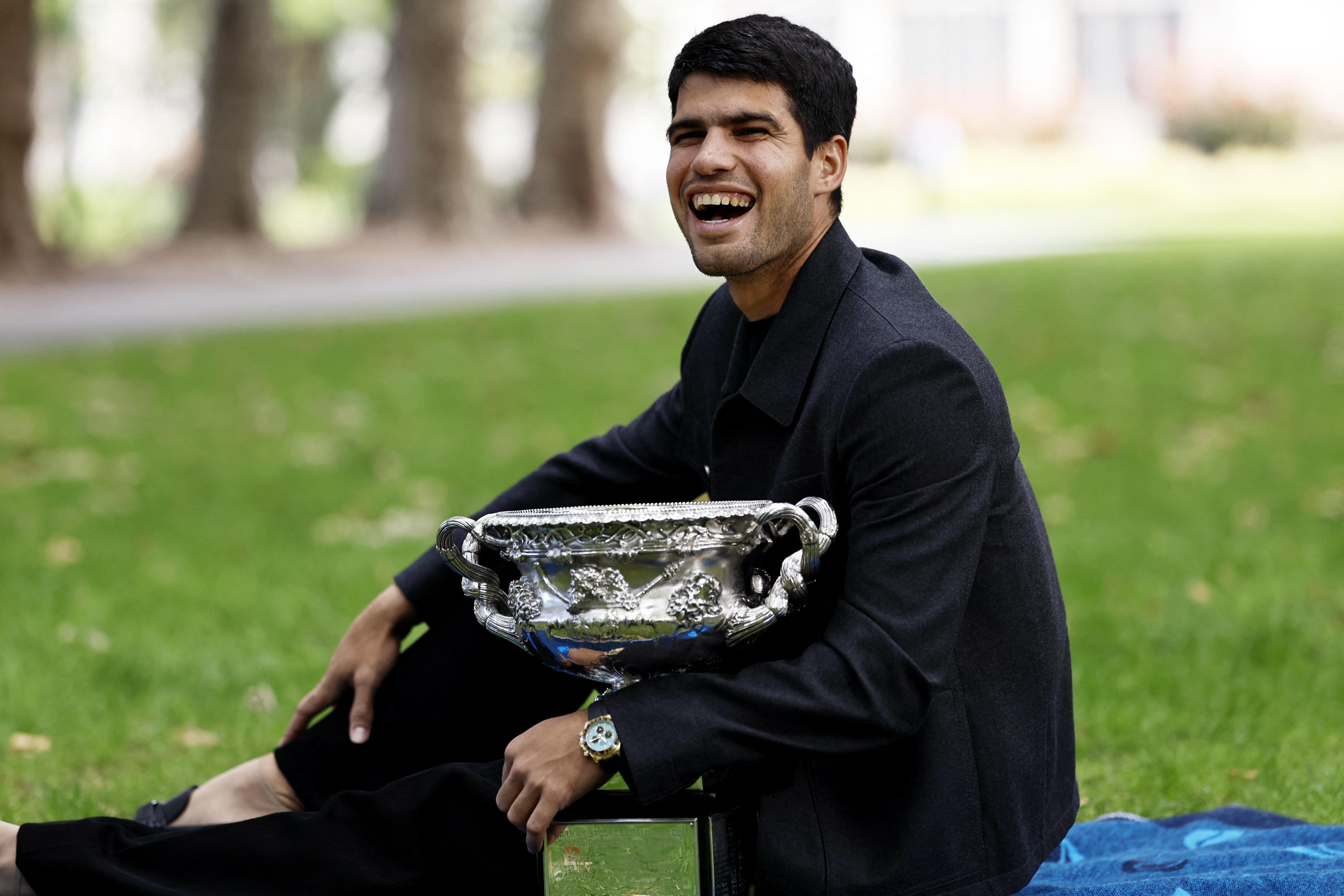 Rolex,  dong ho,  Carlos Alcaraz,  Australian Open anh 5