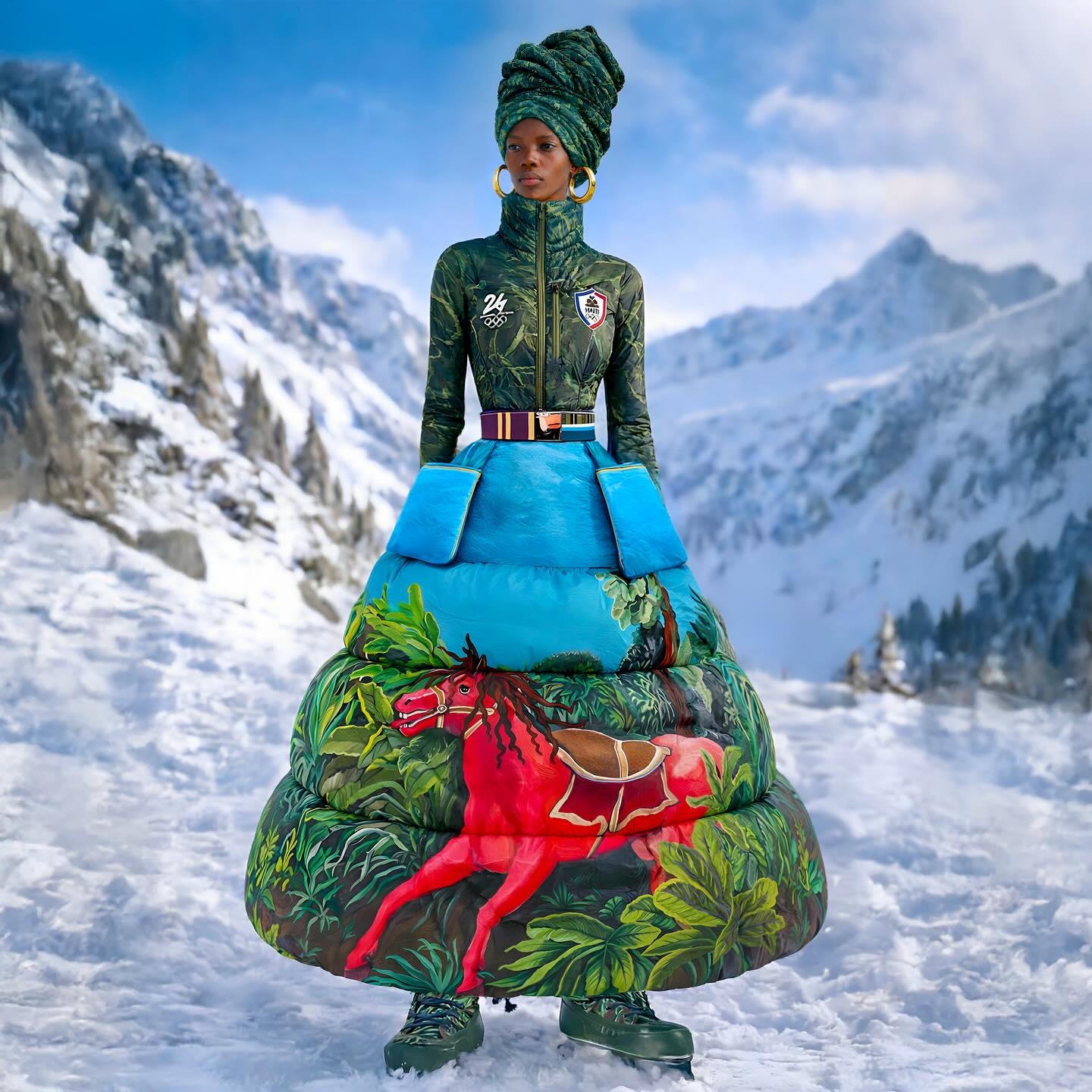 dong phuc,  Haiti,  The van hoi,  Olympic,  2026 anh 1