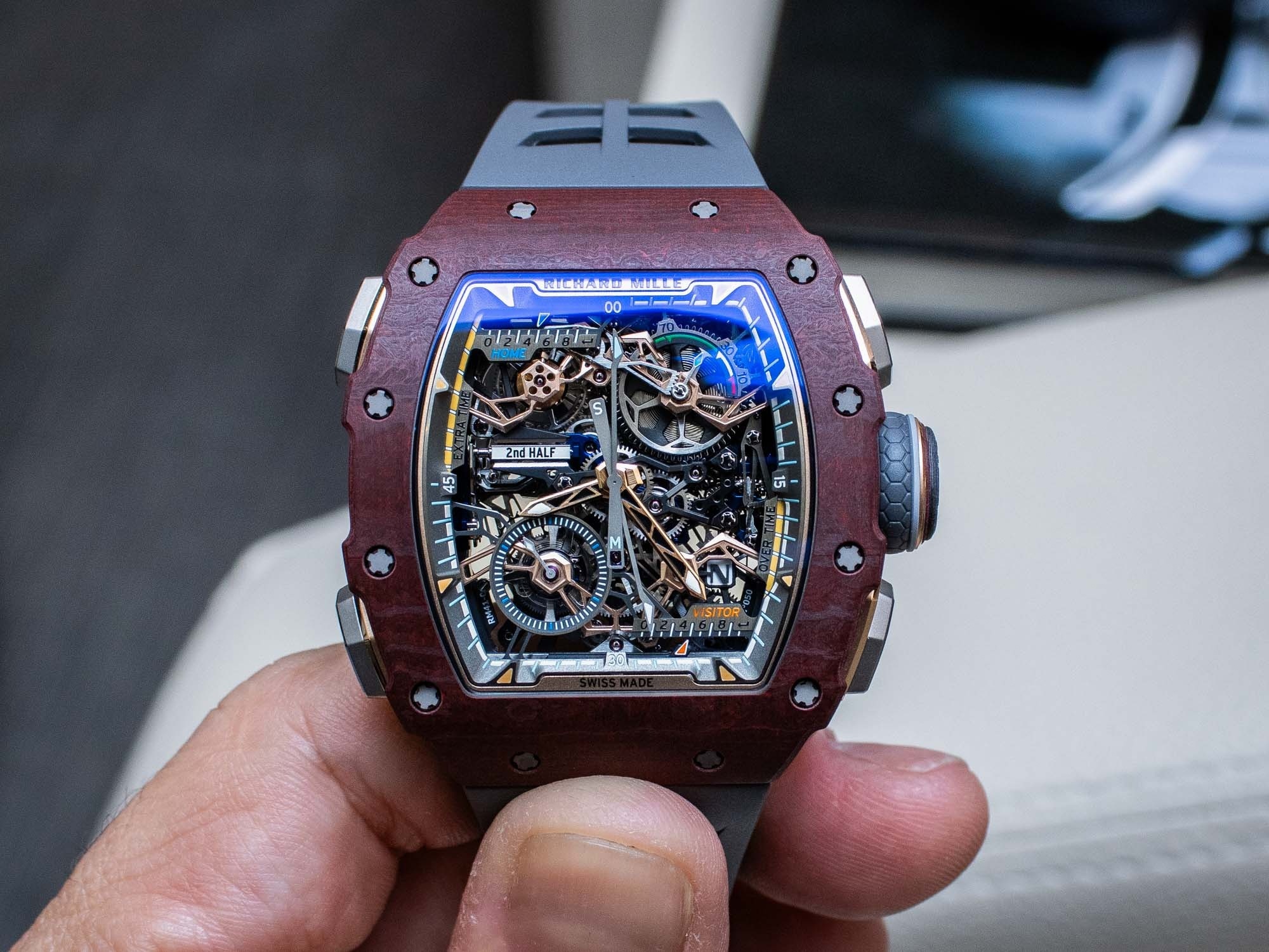 dong ho,  bong da,  Richard Mille,  seik anh 3