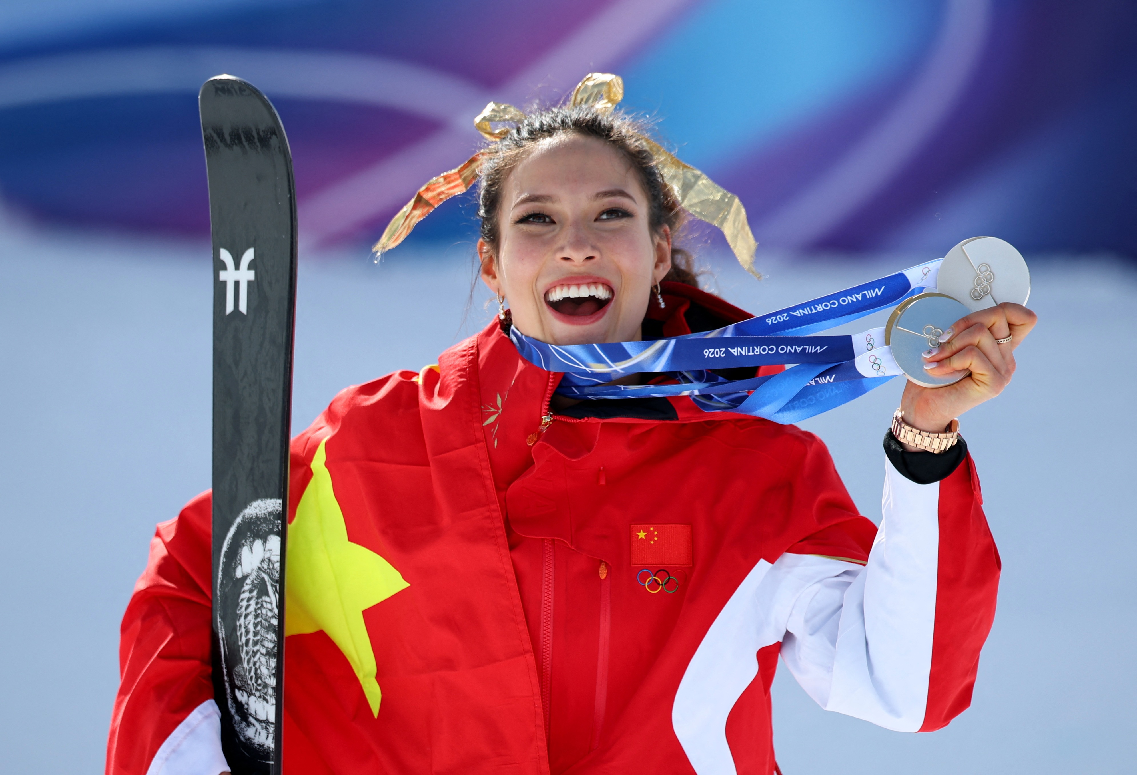 dong ho,  Eileen Gu,  IWC,  cong chua tuyet anh 1