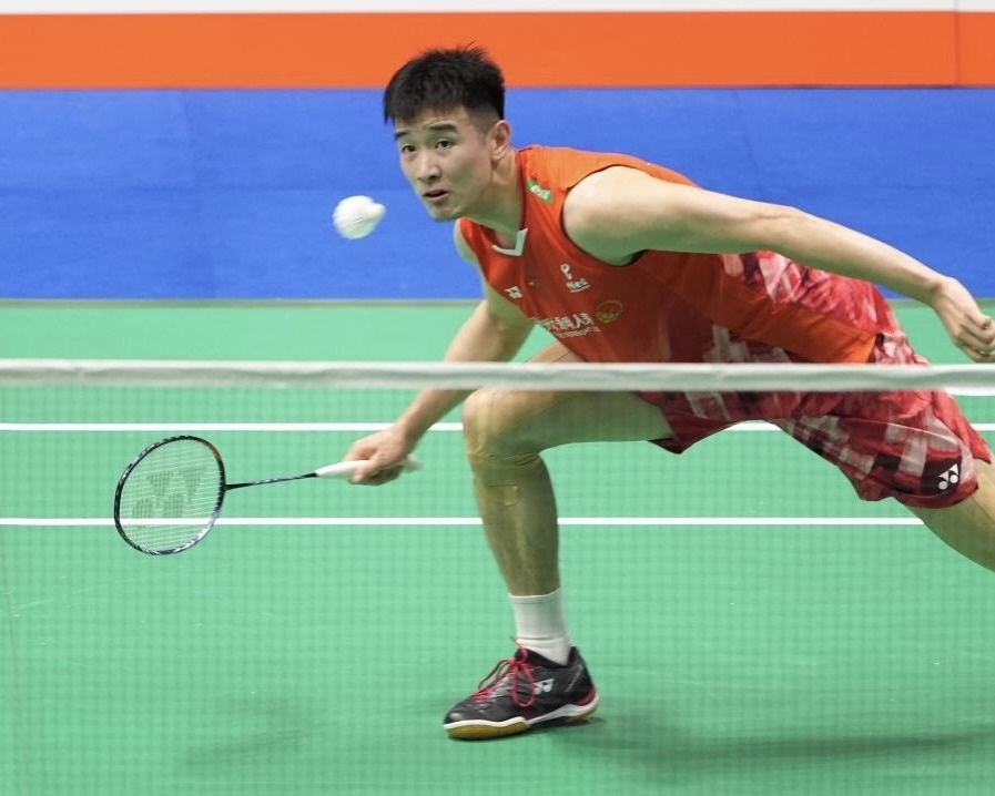 cau long,  nam than,  Shi Yuqi,  Li Shifeng,  Lu Guangzu,  Weng Hongyang. anh 6