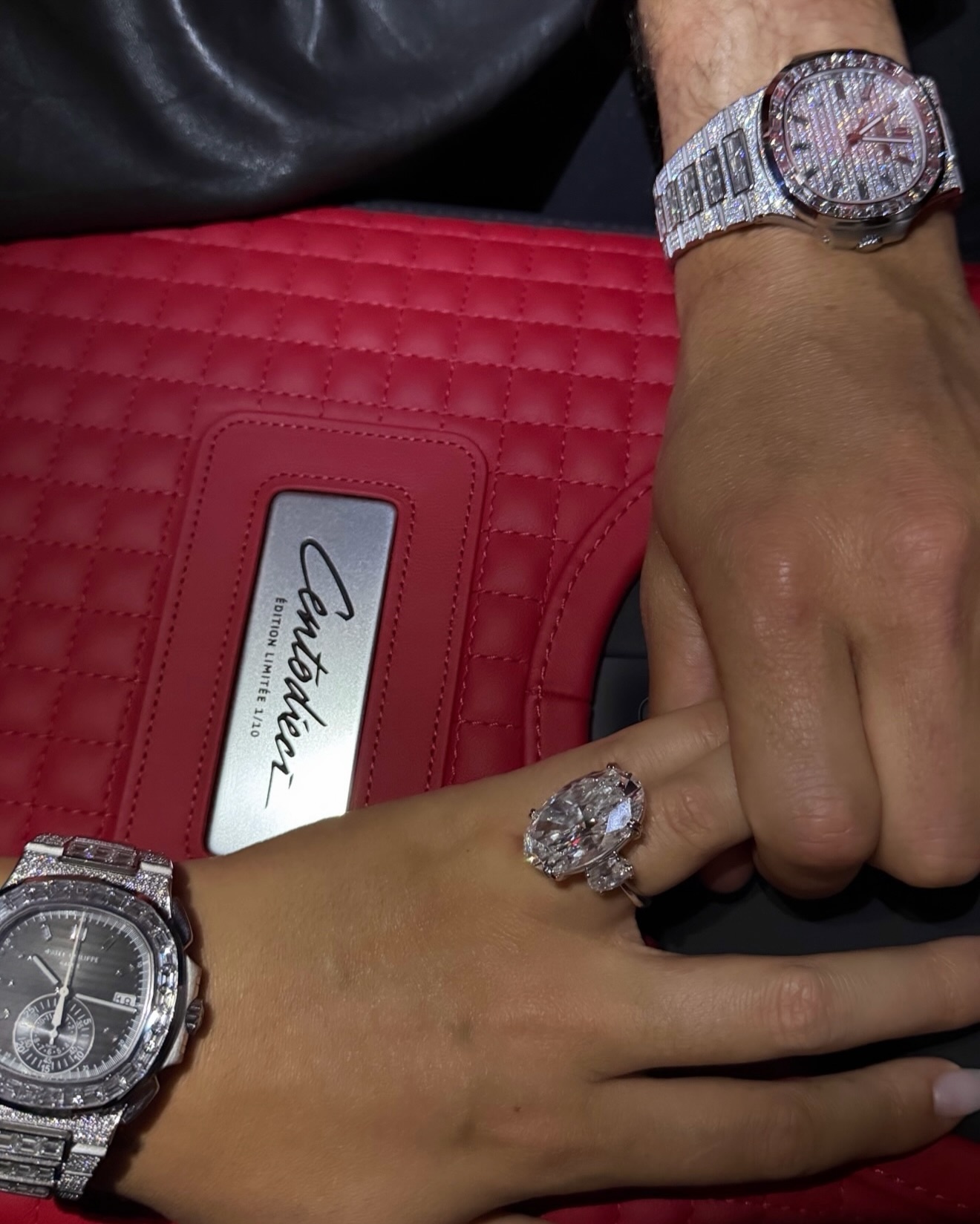 Ronaldo,  Georgina Rodriguez,  Patek Philippe,  Cristiano Ronaldo,  dong ho anh 3