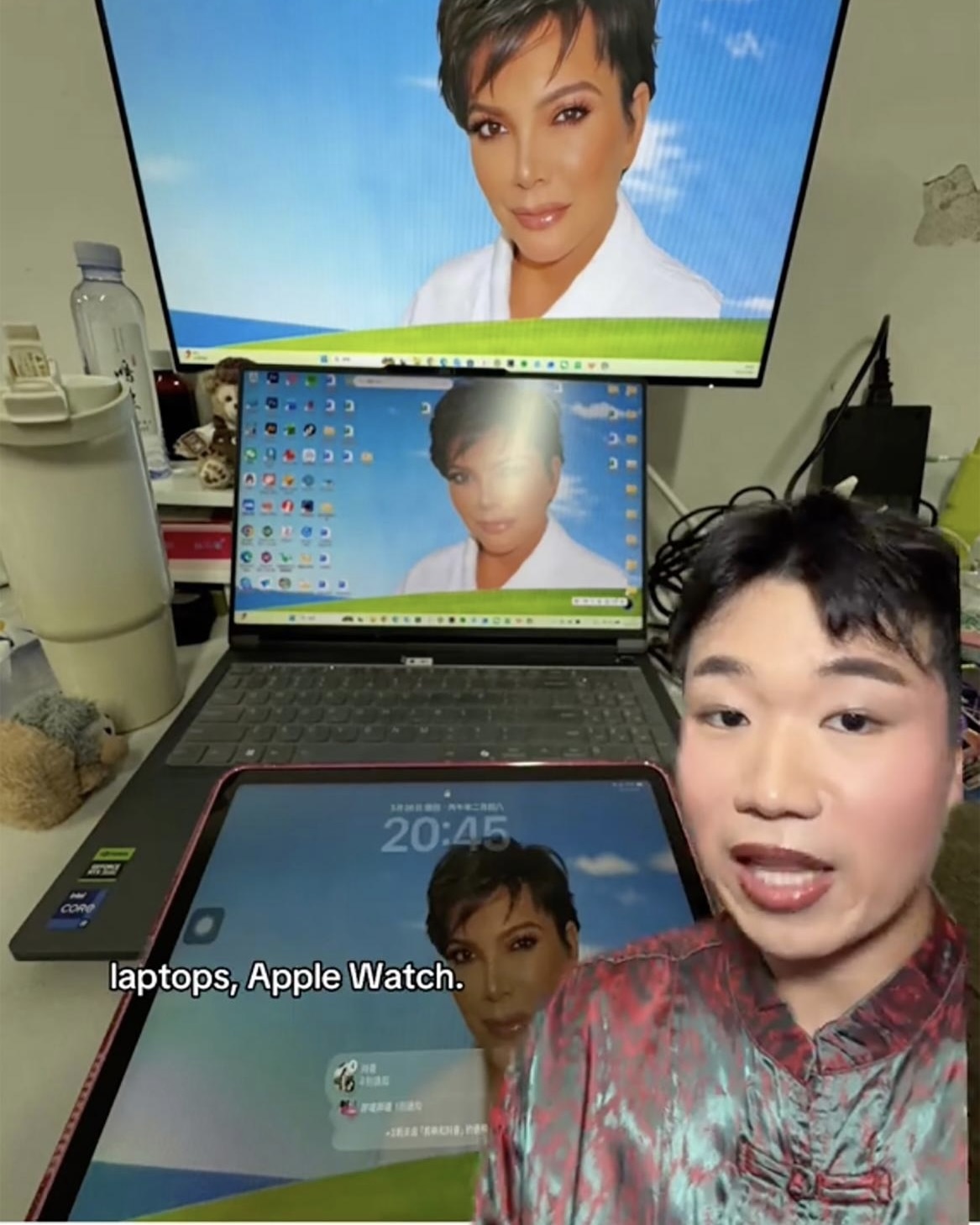 Kris Jenner,  trung quoc,  gen z,  cau may anh 2