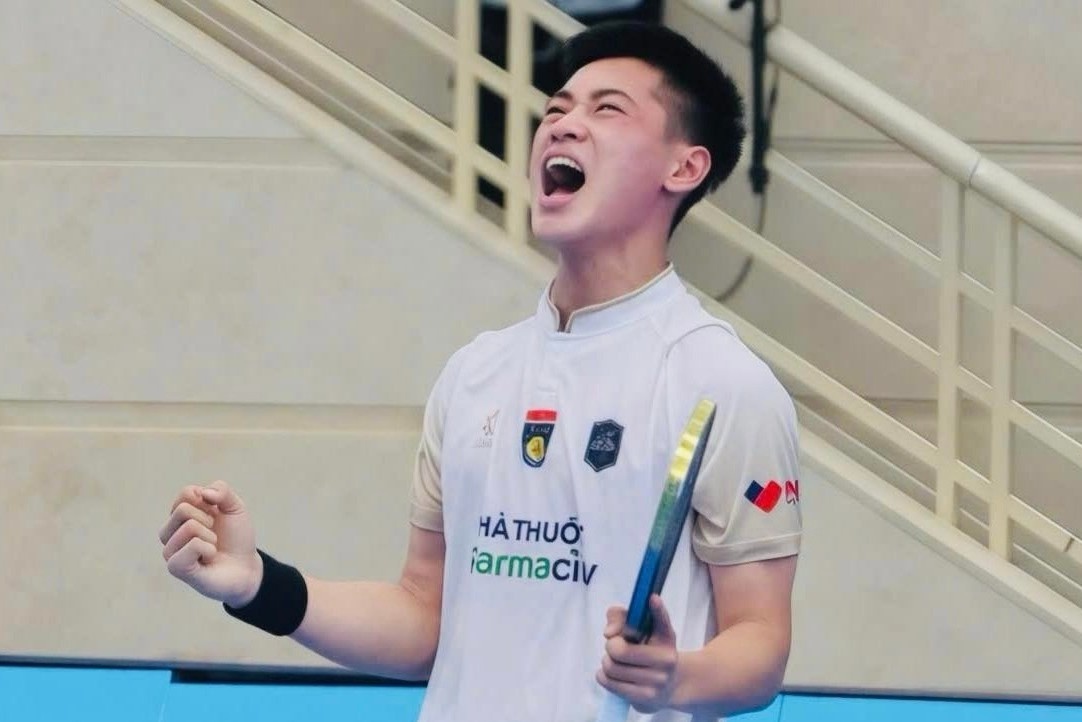 Ban gai 'doi qua' Vinh Hien sau ban ket danh bai top 2 pickleball hinh anh