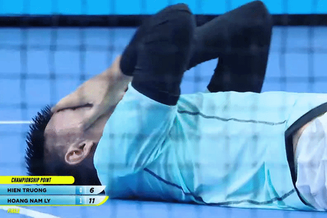 Khoanh khac Ly Hoang Nam do guc ra san hinh anh