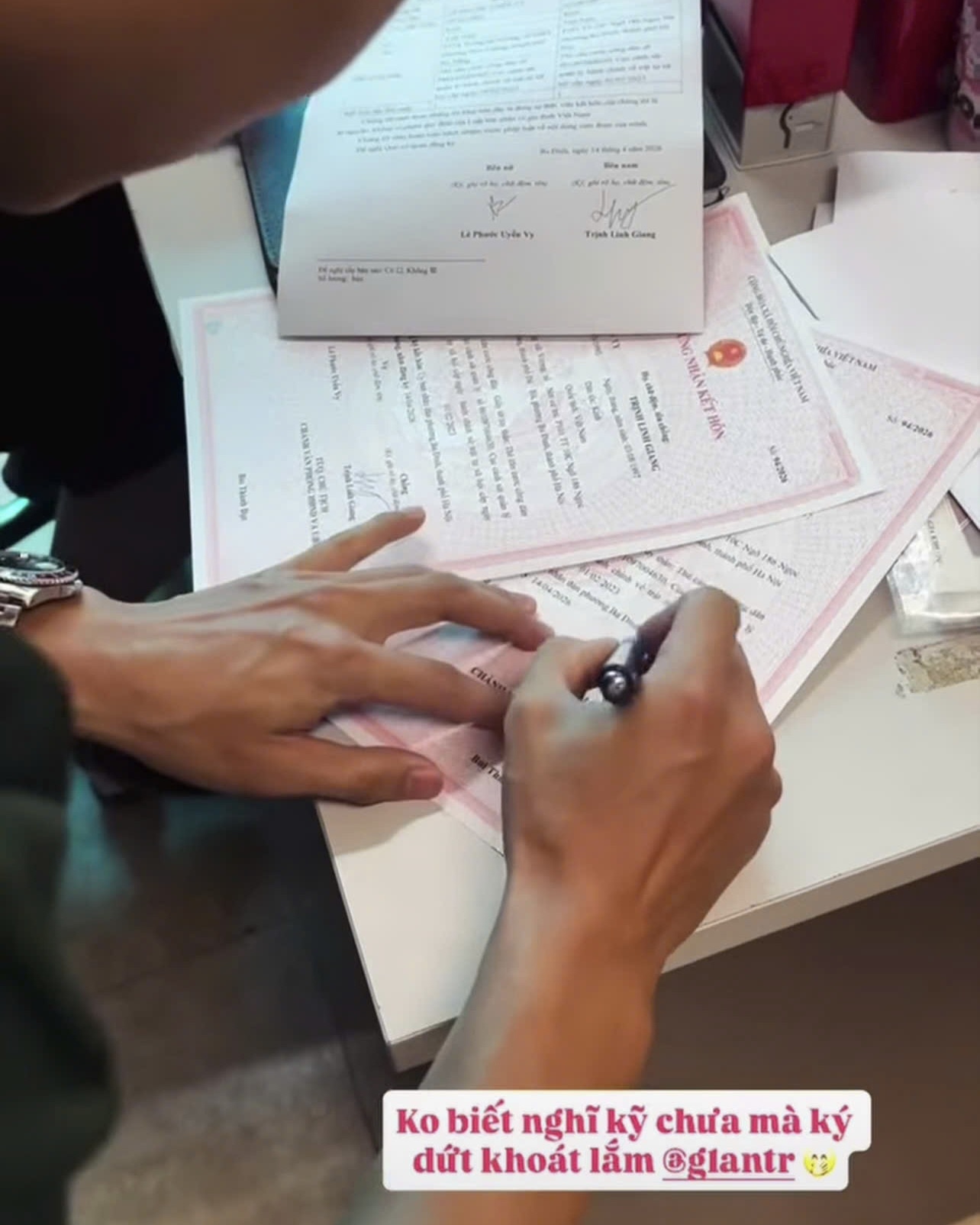 Trinh Linh Giang,  pickleball,  uyen vy,  dang ky ket hon, anh 1