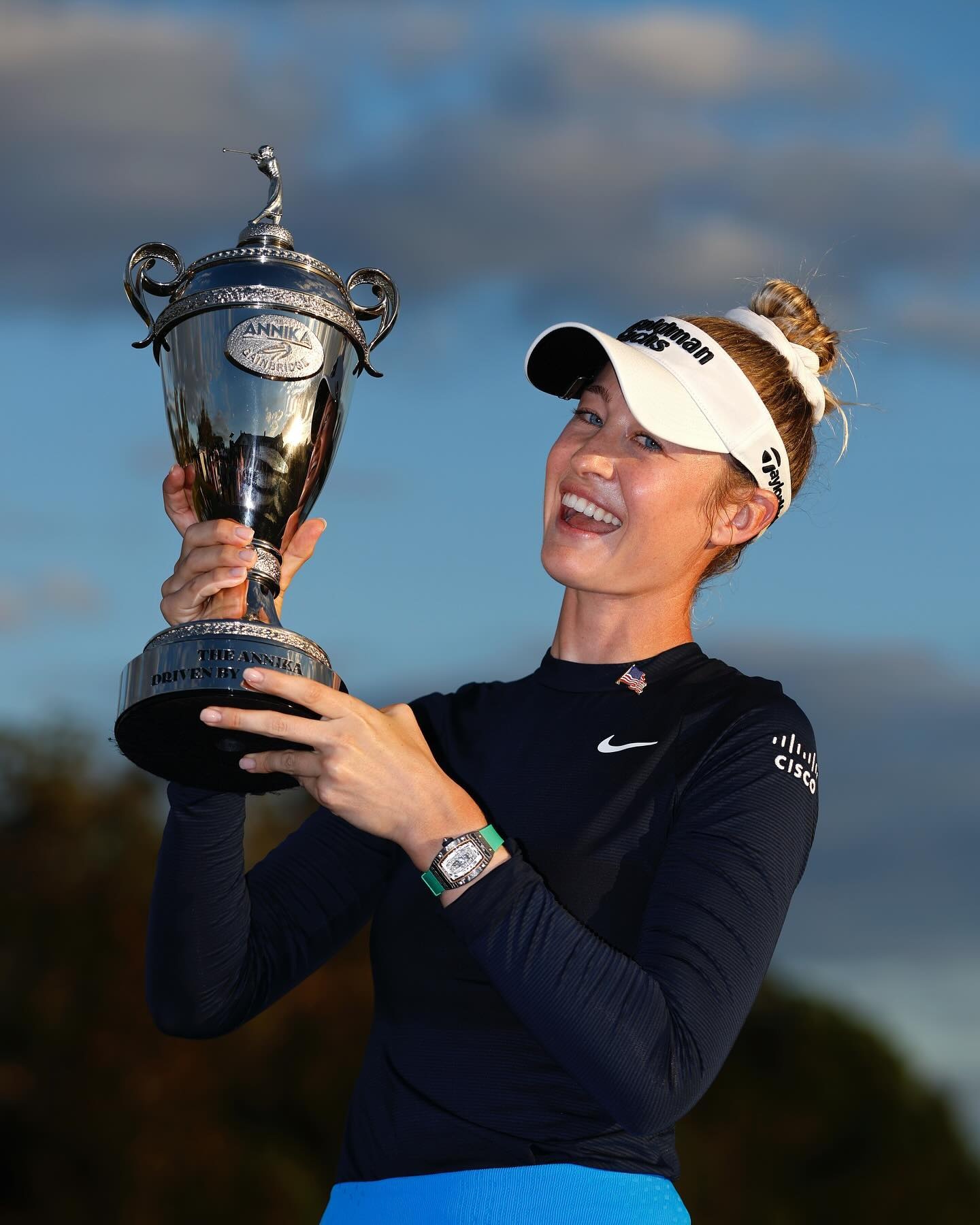 1,  so 1 the gioi,  The Chevron Championship,  golf,  Nelly Korda, anh 3