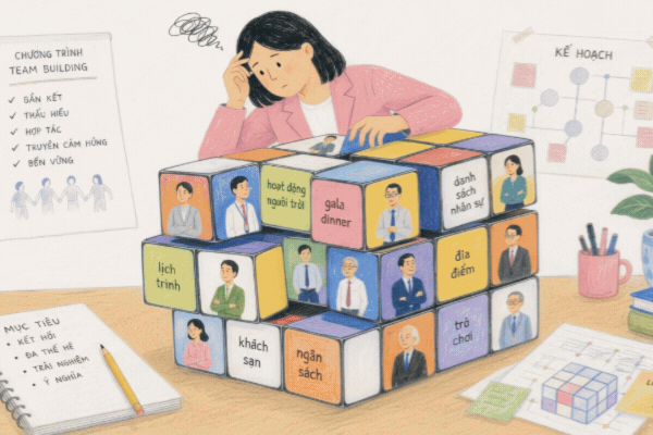 Đau đầu thiết kế team building ‘đa thế hệ’