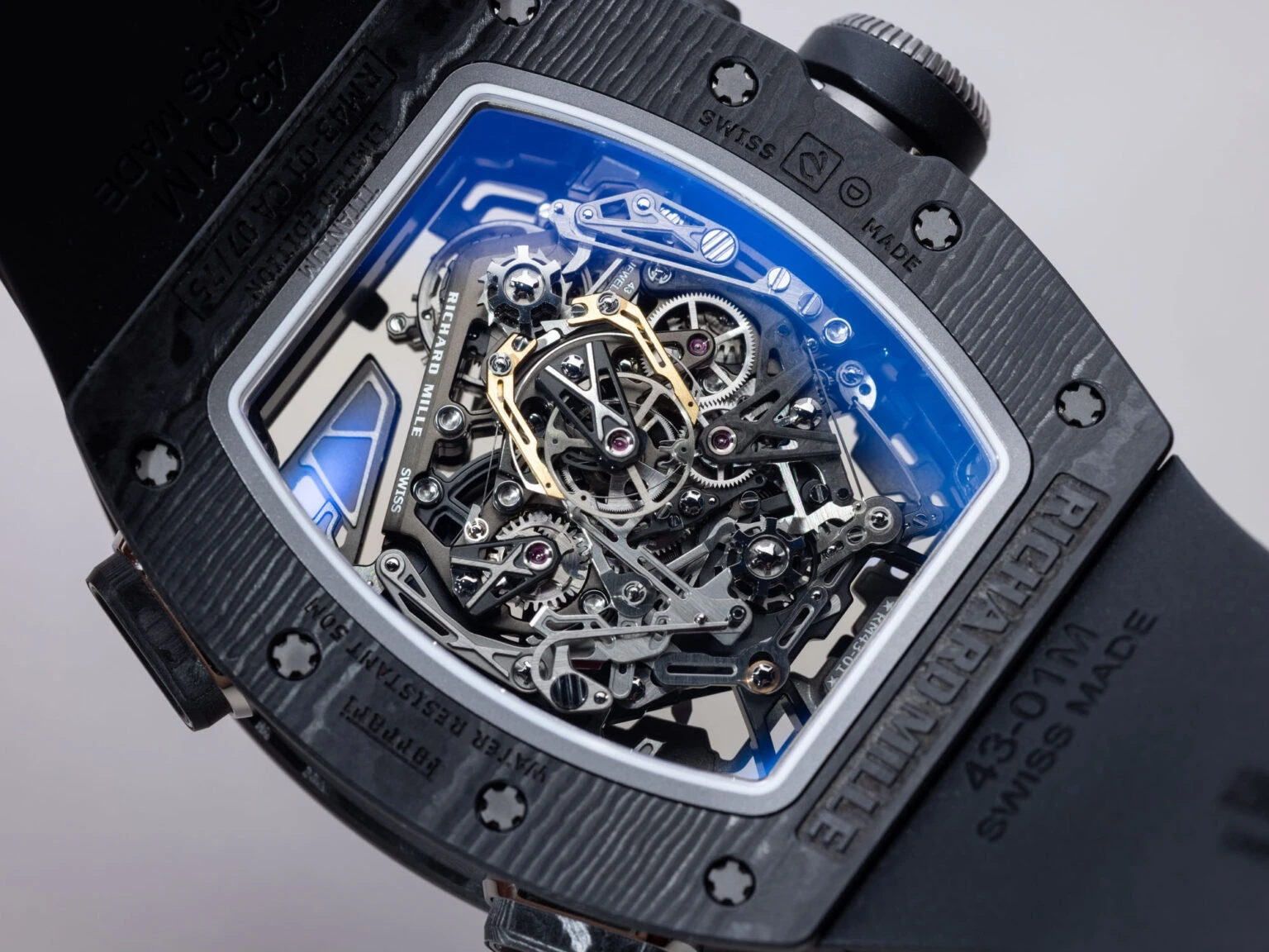 Lewis Hamilton,  Richard Mille,  RM 43-01,  GP Barcelona,  Cong thuc 1,  F1 anh 5