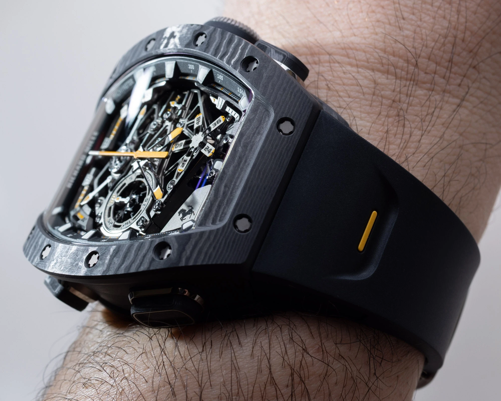 Lewis Hamilton,  Richard Mille,  RM 43-01,  GP Barcelona,  Cong thuc 1,  F1 anh 4