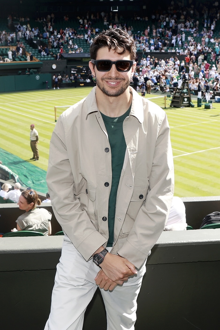 Wimbledon,  dong ho,  Beckham anh 7