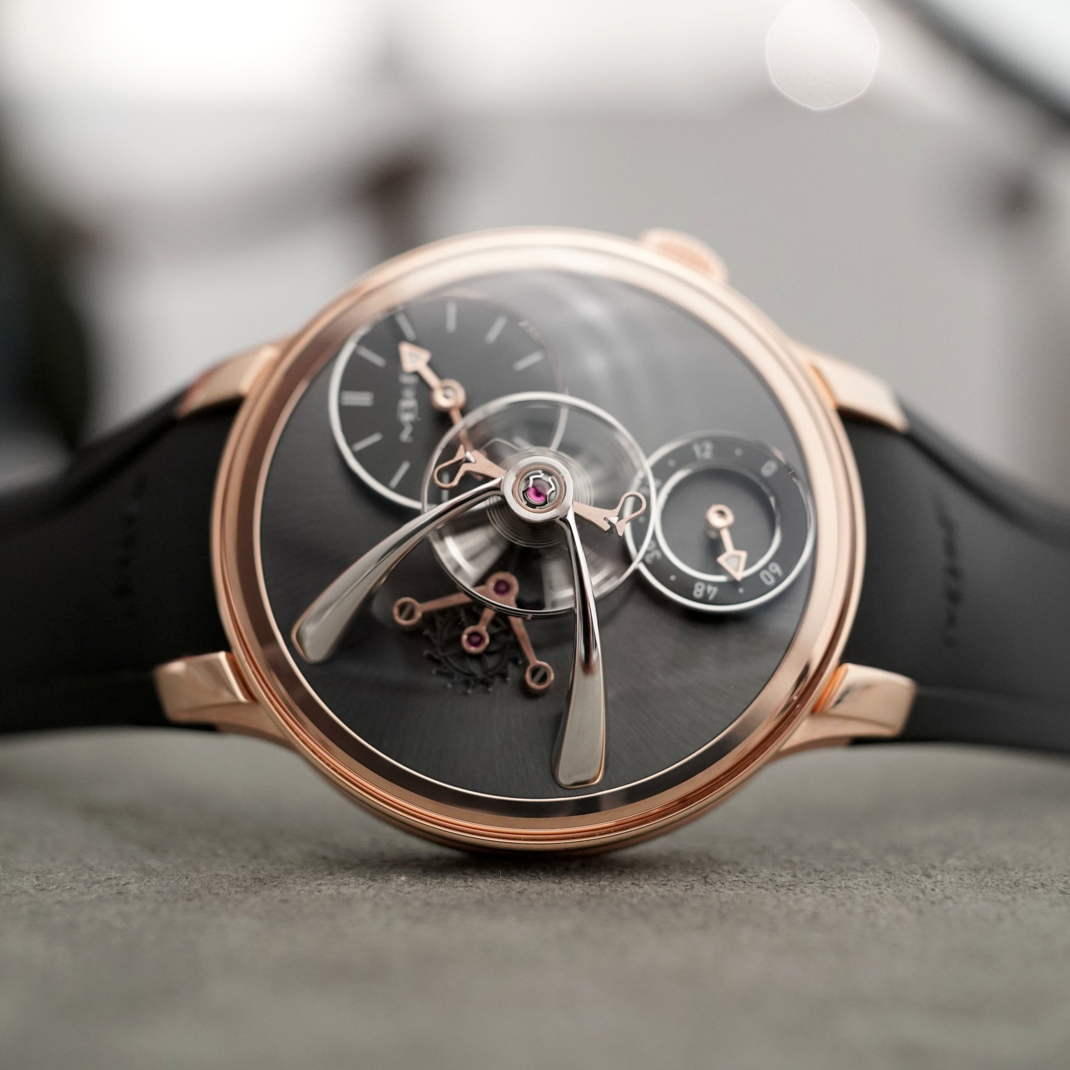 Dong ho,  The Face in Time,  mat so,  Greubel Forsey anh 4