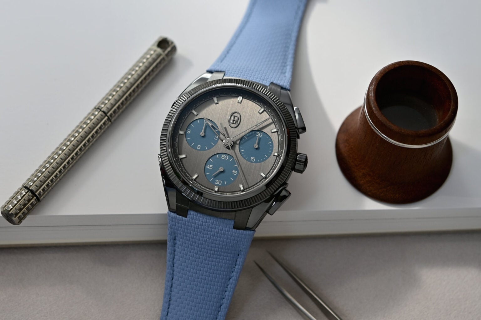 Dong ho,  The Face in Time,  mat so,  Greubel Forsey anh 1