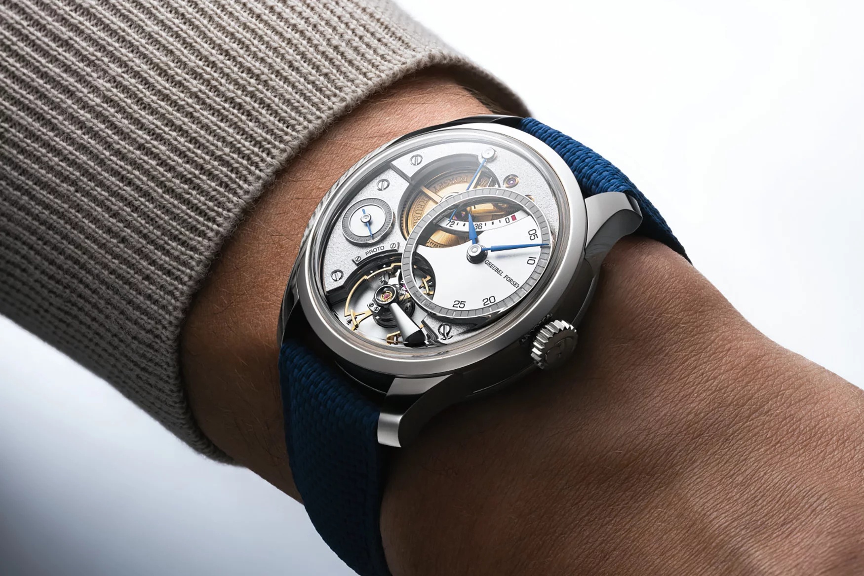 Dong ho,  The Face in Time,  mat so,  Greubel Forsey anh 2