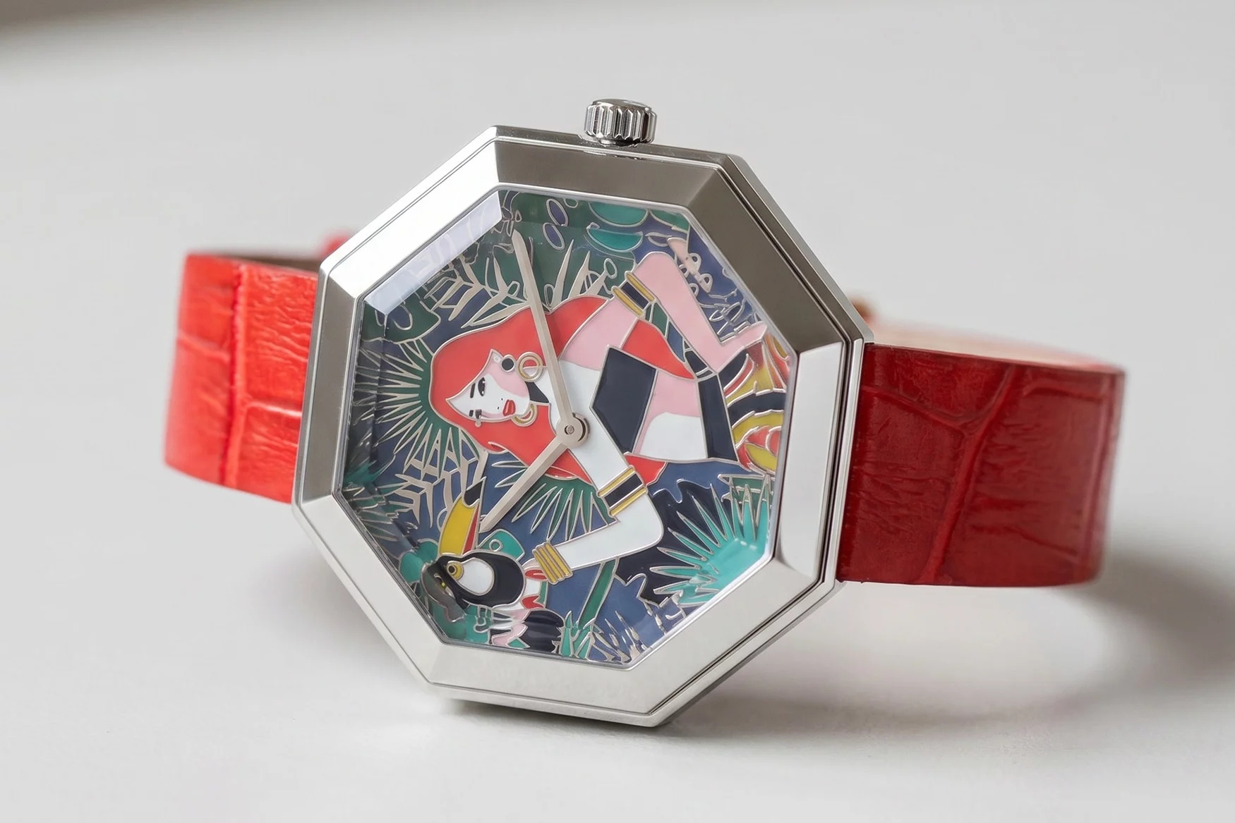 Dong ho,  The Face in Time,  mat so,  Greubel Forsey anh 8