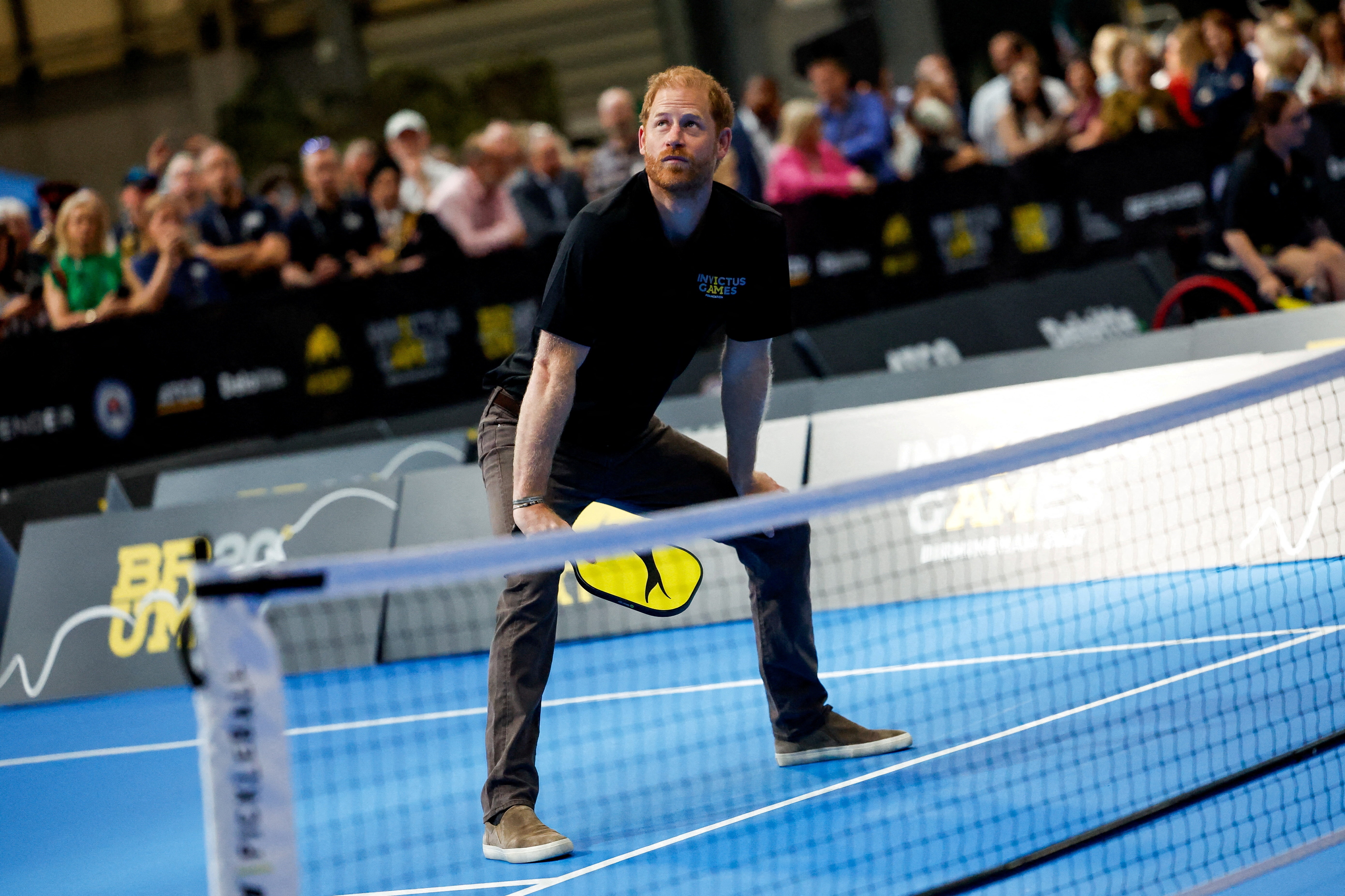 pickleball,  Harry,  Ho&agrave;ng tử Harry,  Invictus Games,  Birmingham ảnh 1