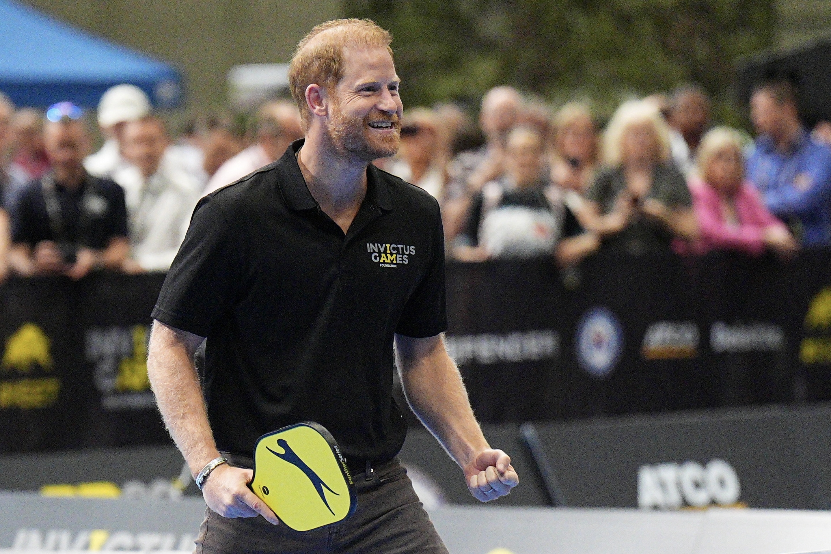 Hoàng tử Harry lần đầu chơi pickleball