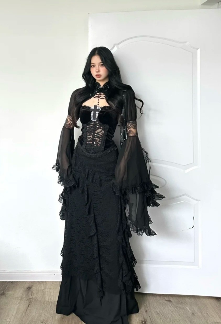 Phong c&aacute;ch,  thời trang,  goth ảnh 2