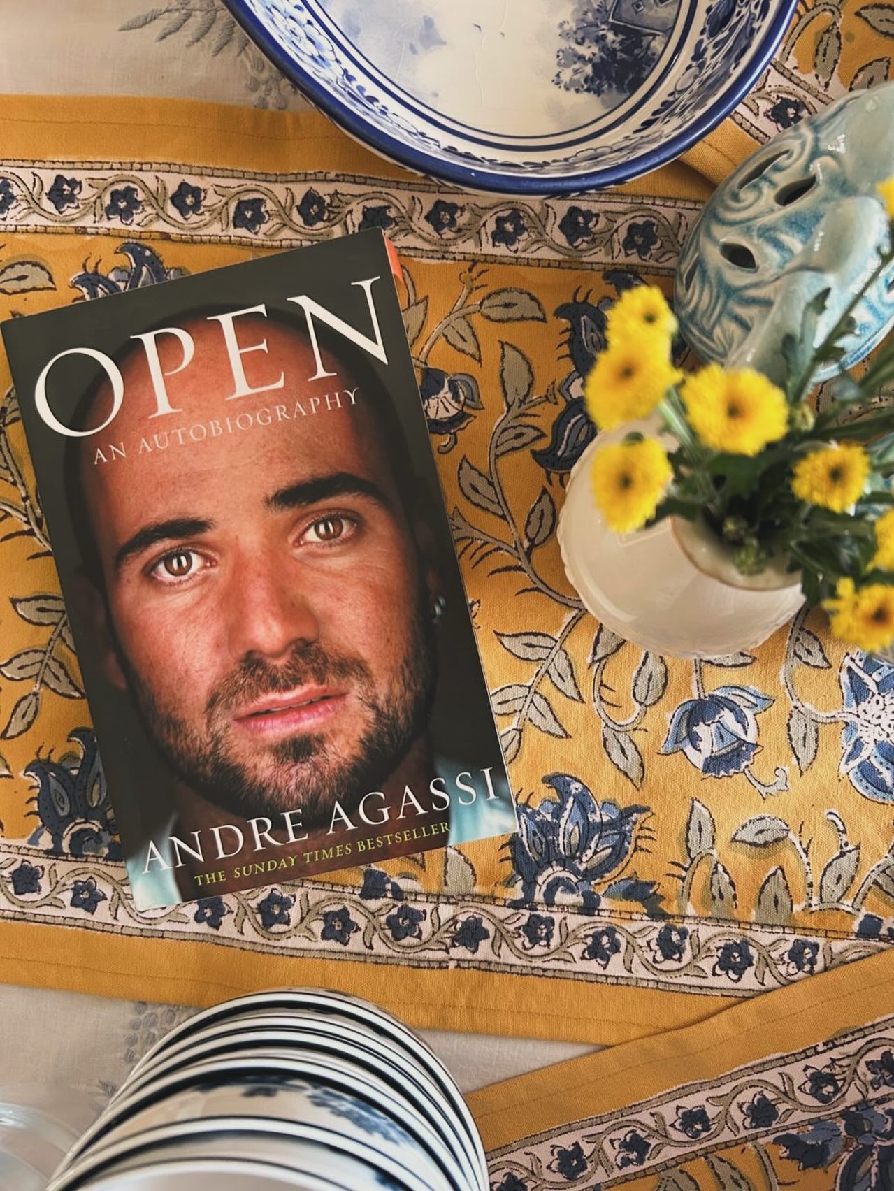 Thiago Tirante,  tay vợt,  s&aacute;ch,  open,  Andre Agassi ảnh 1