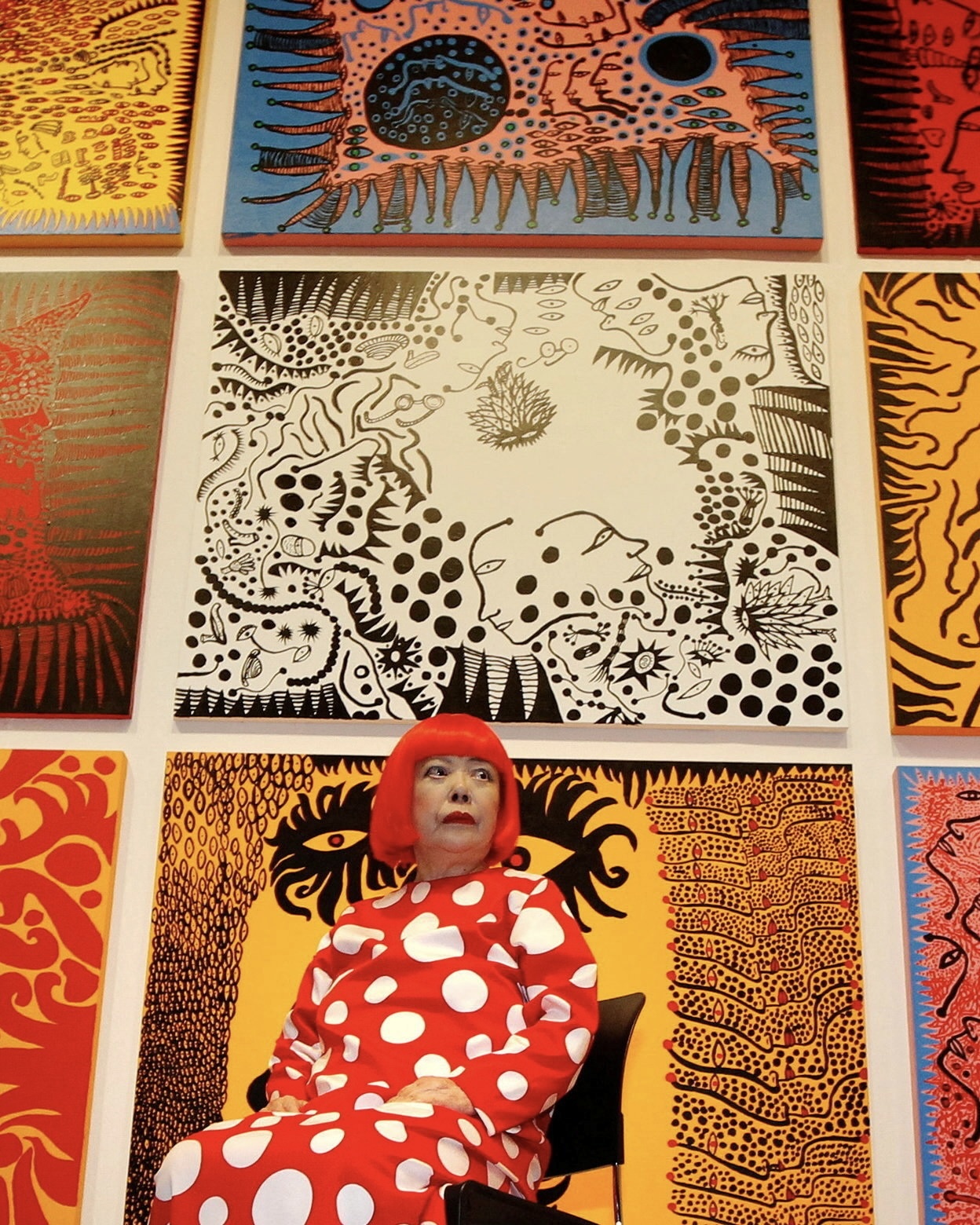 t&aacute;c phẩm,  Yayoi Kusama,  nữ ho&agrave;ng chấm bi,  Kusama ảnh 2