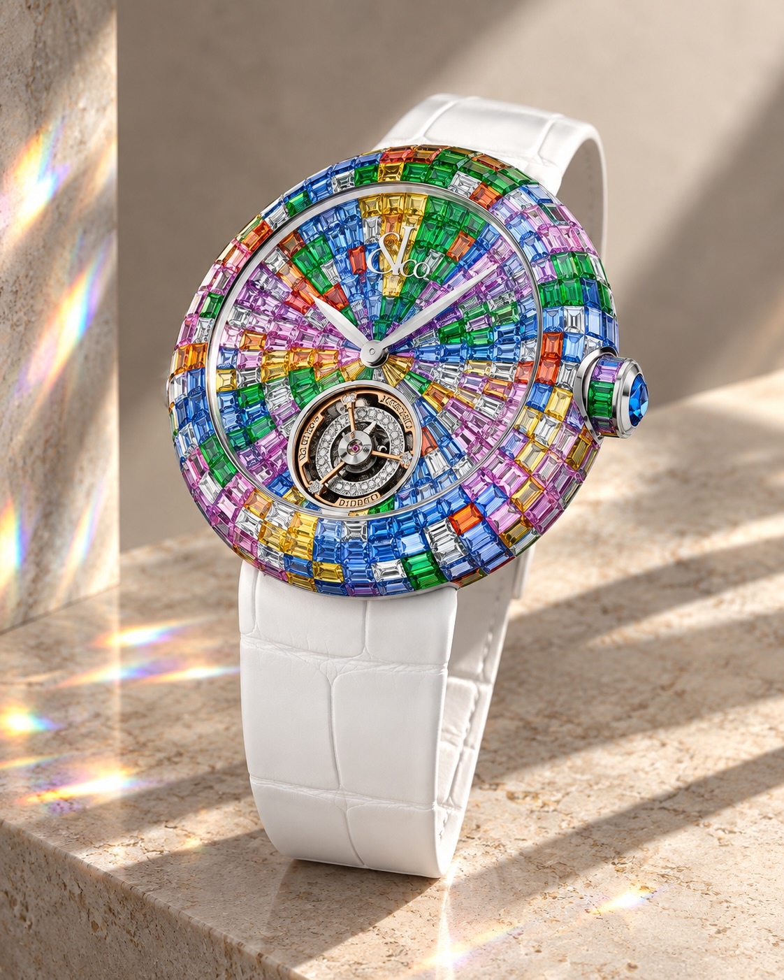 đồng hồ, Jacob & Co., kim cương, flying tourbillon, Geneva Watch Days, ảnh 4 đồng hồ, Jacob & Co., kim cương, flying tourbillon, Geneva Watch Days, ảnh 4