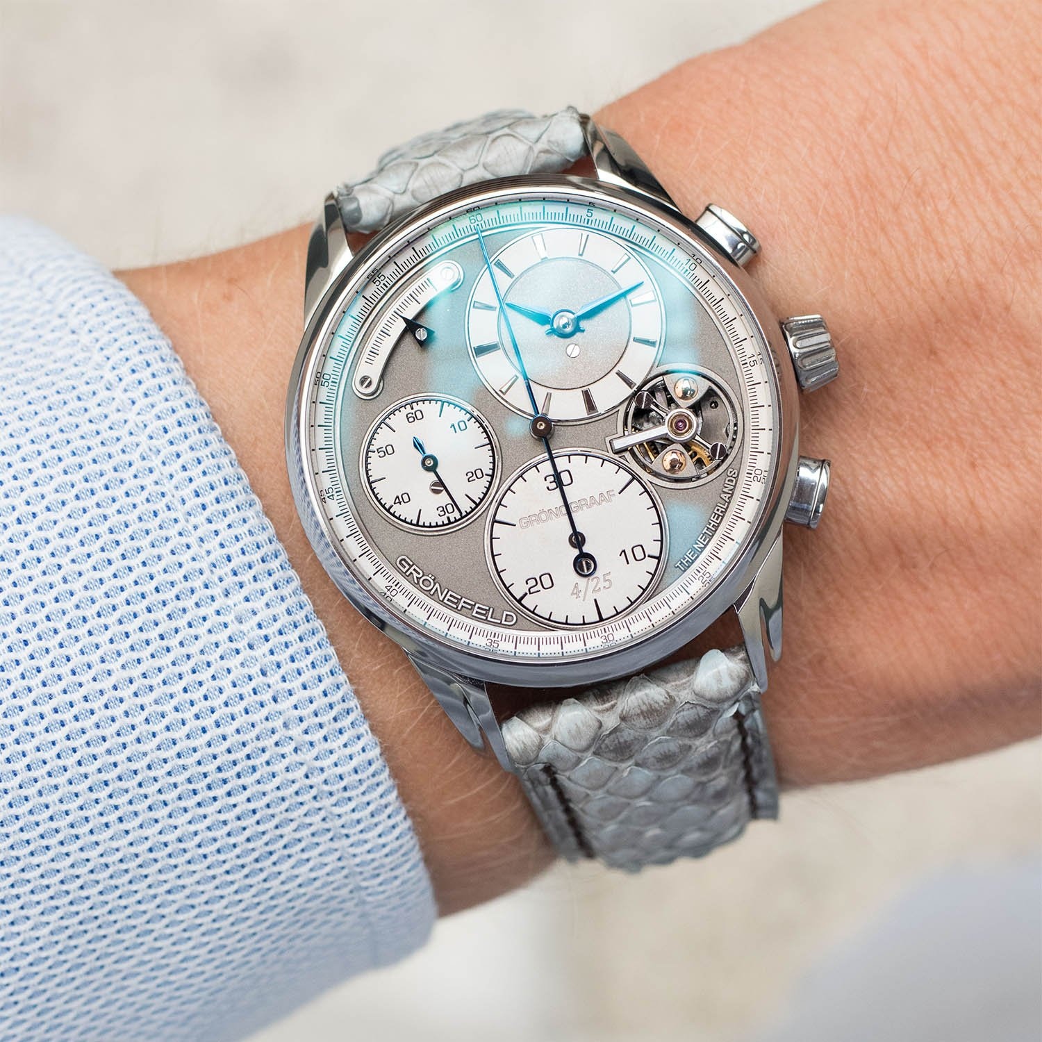 đồng hồ,  Mark Zuckerberg,  meta,  CEO Meta,  H. Moser & Cie.,  Gr&ouml;nefeld,  Voutilainen ảnh 7