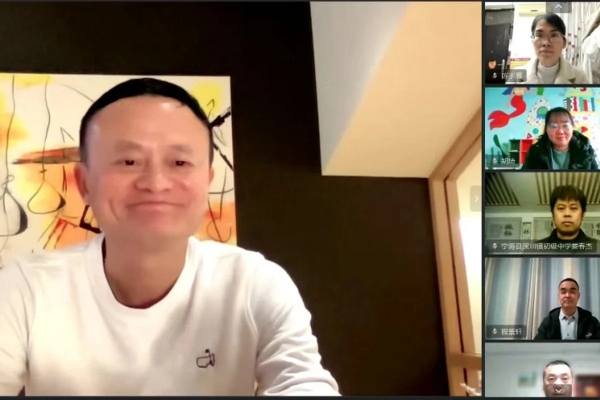 Jack Ma lai dang dan noi ve AI hinh anh