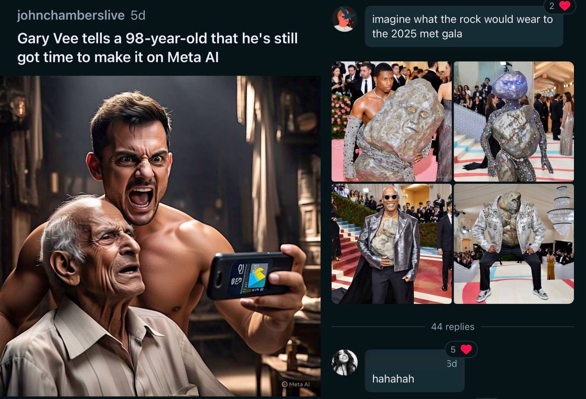 social feed tren Meta AI anh 1