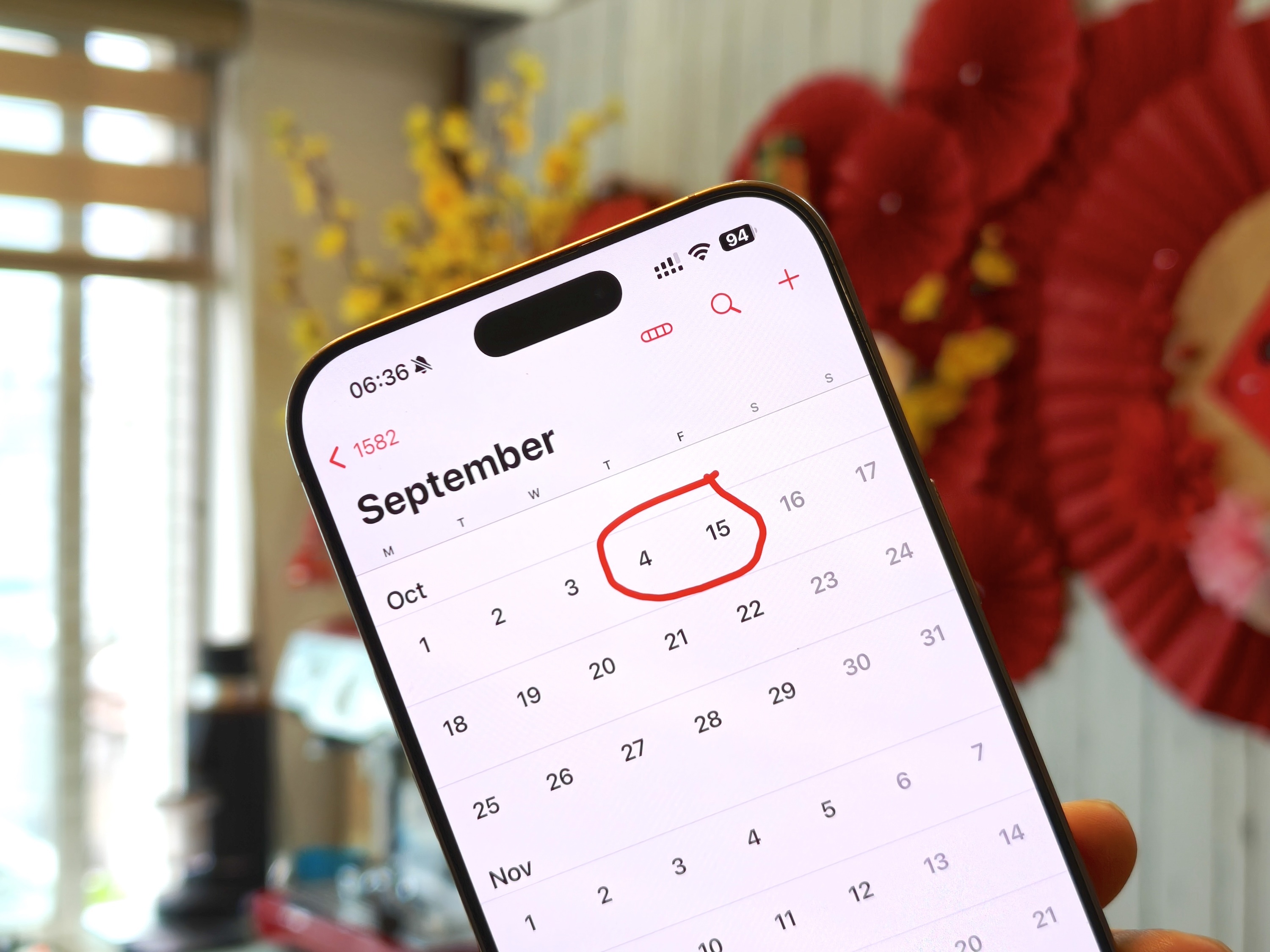 Ly do lich tren dien thoai thieu 10 ngay hinh anh