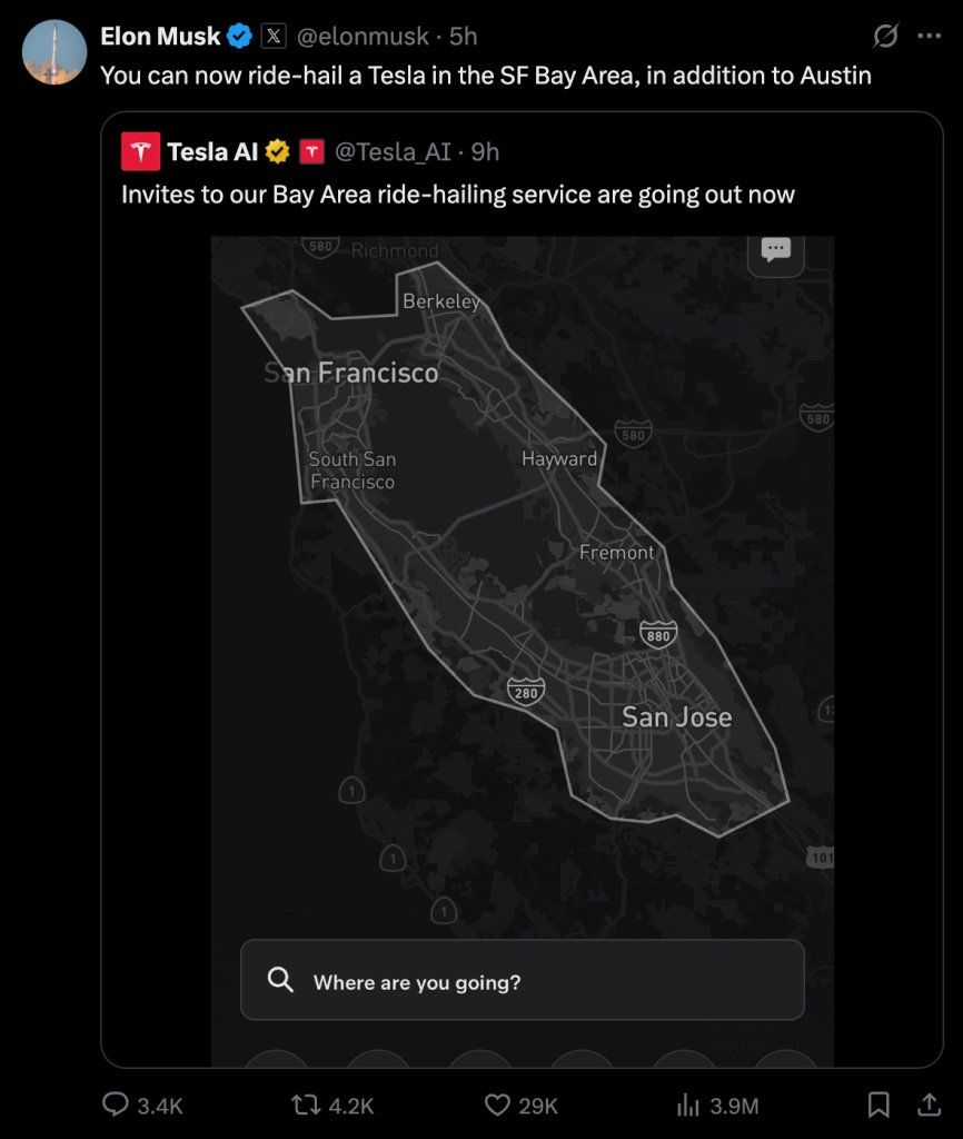 xe tu lai Tesla anh 1