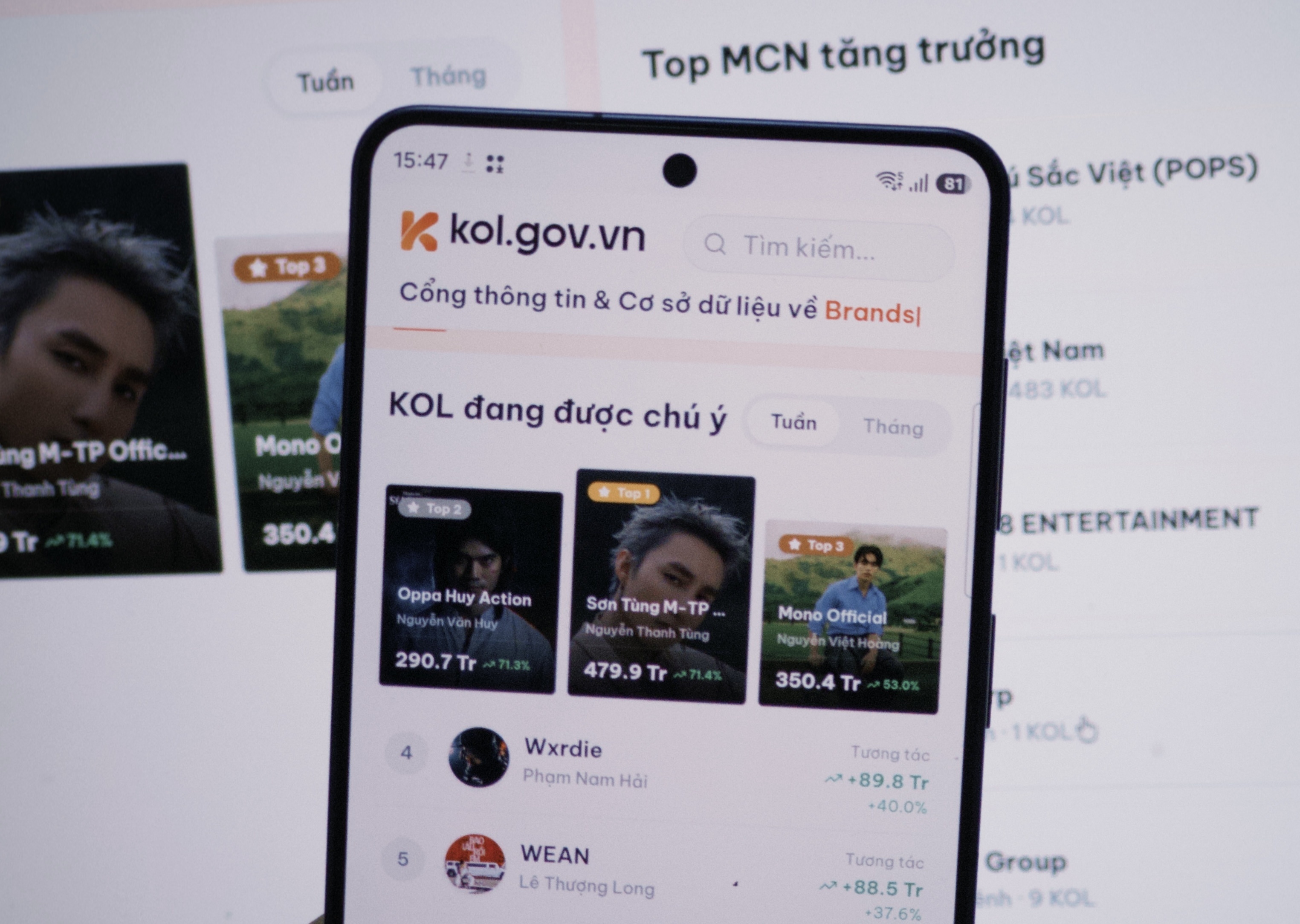 Lan dau tien co cong thong tin, co so du lieu KOL Viet Nam hinh anh