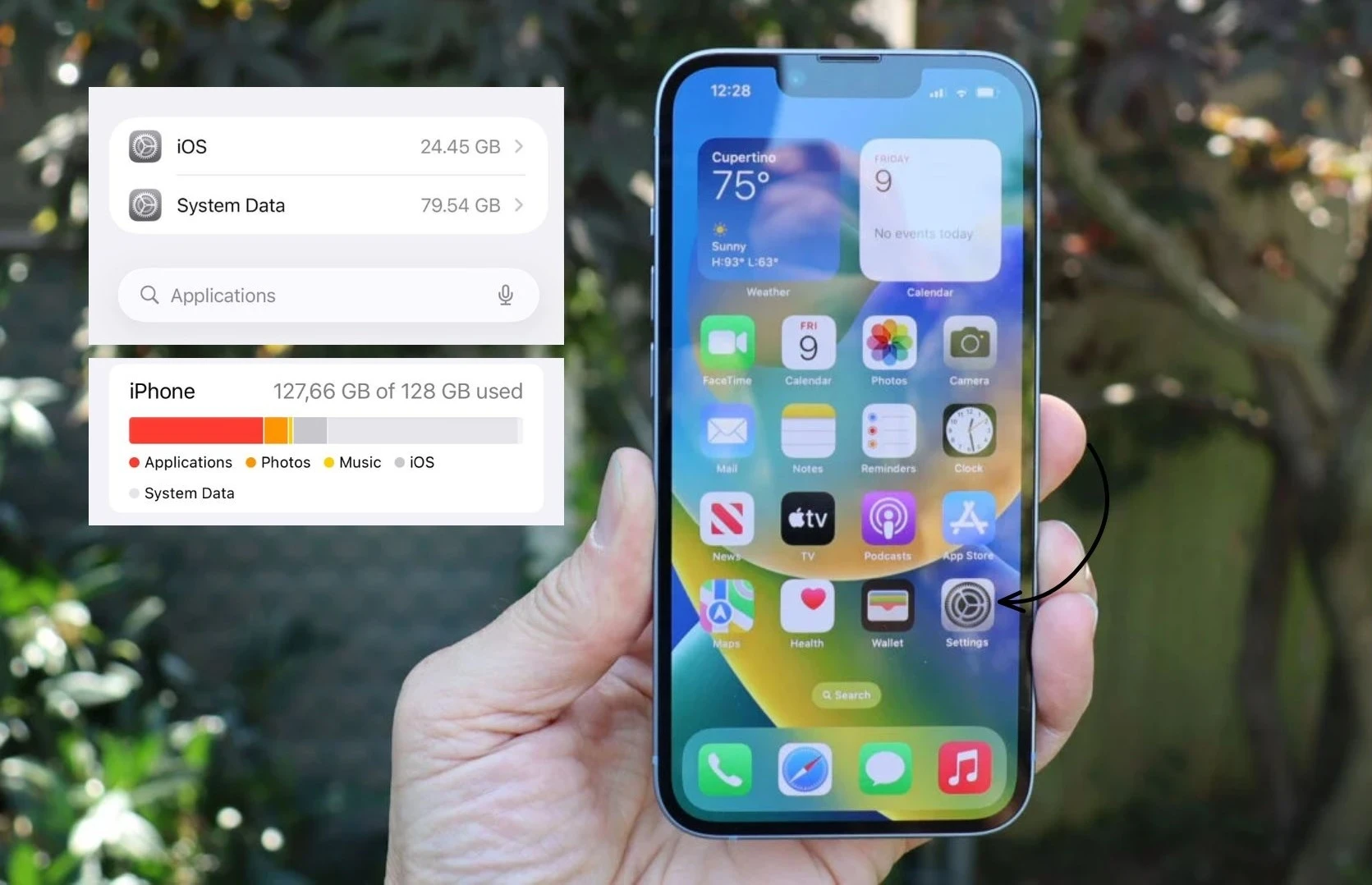 bộ nhớ điện thoại ảnh 1