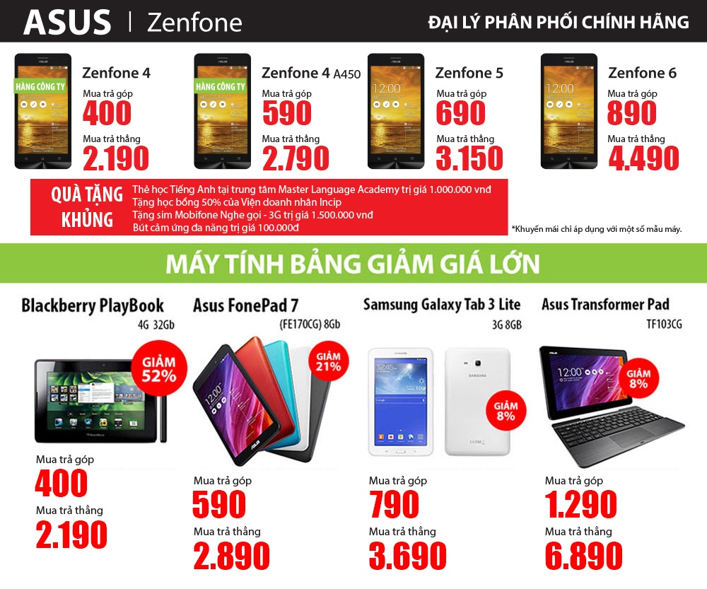 Mua tra gop iPhone 5S, iPad chi voi 400.000 dong hinh anh