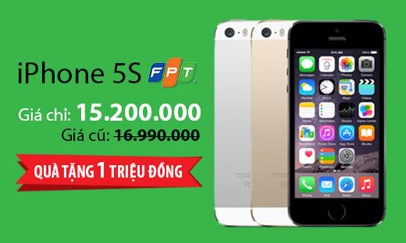 iPhone 5S vẫn là sự lựa chọn của nhiều tín đồ Apple.