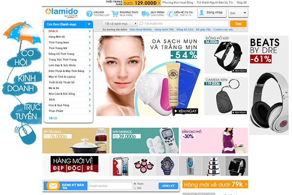 Giao diện trẻ trung, bắt mắt, dễ sử dụng.