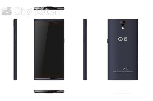 Xét về tất cả các dòng điện thoại tầm trung thì Titan Q6 là điện thoại có thiết kế ưa nhìn hiện nay.