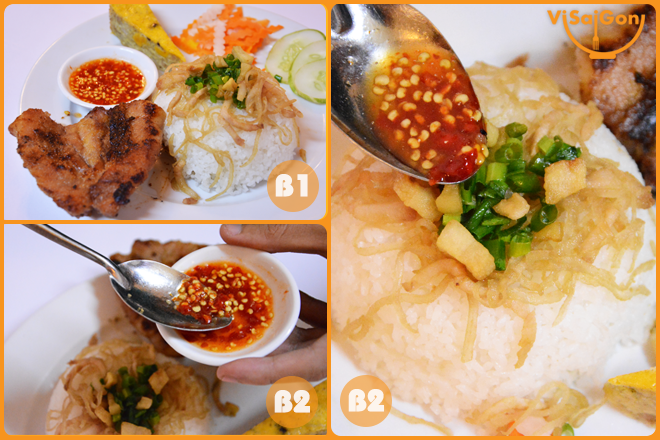 An com tam suon bi cha dung kieu Sai Gon tai Ha Noi hinh anh