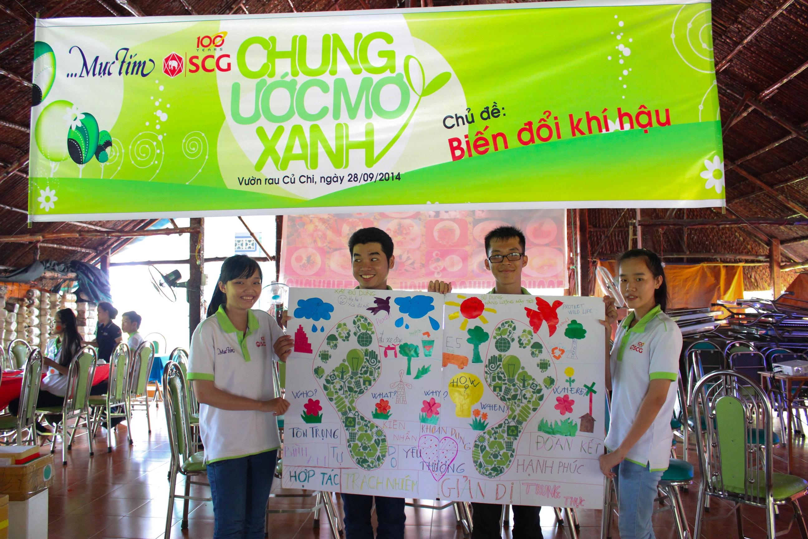 Dai su 'Chung uoc mo xanh' hoc cach song xanh hinh anh