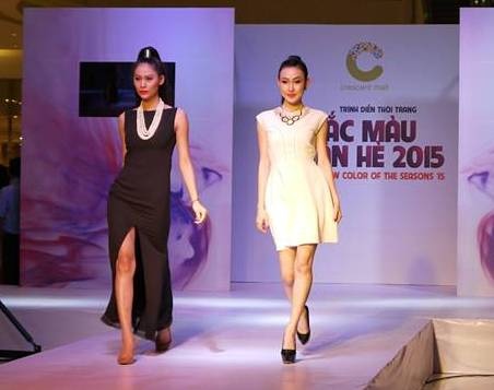 Dem thoi trang 'Sac mau xuan - he 2015' tai Crescent Mall hinh anh